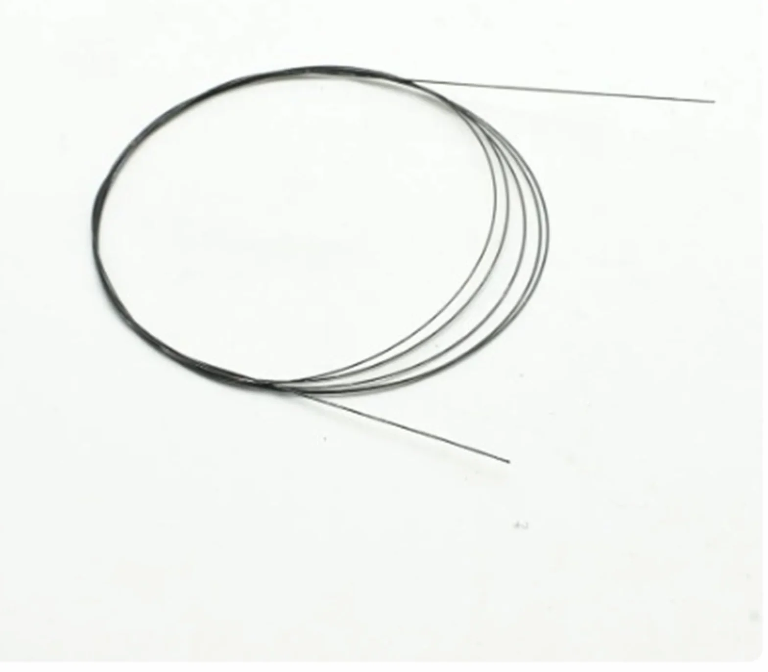 Alambre de nitinol de 1 m súper flexible de níquel titanio en forma de aleación de memoria elástico buen calor y materiales inteligentes NiTi de alta resistencia (color: diámetro 0.4 mm, tamaño: 1 m)