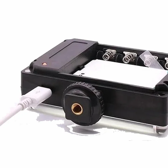 Luz de cámara de espectro completo, iluminación de video LED FS de alta potencia para caza de fantasmas, equipo de caza de fantasmas, paranormal