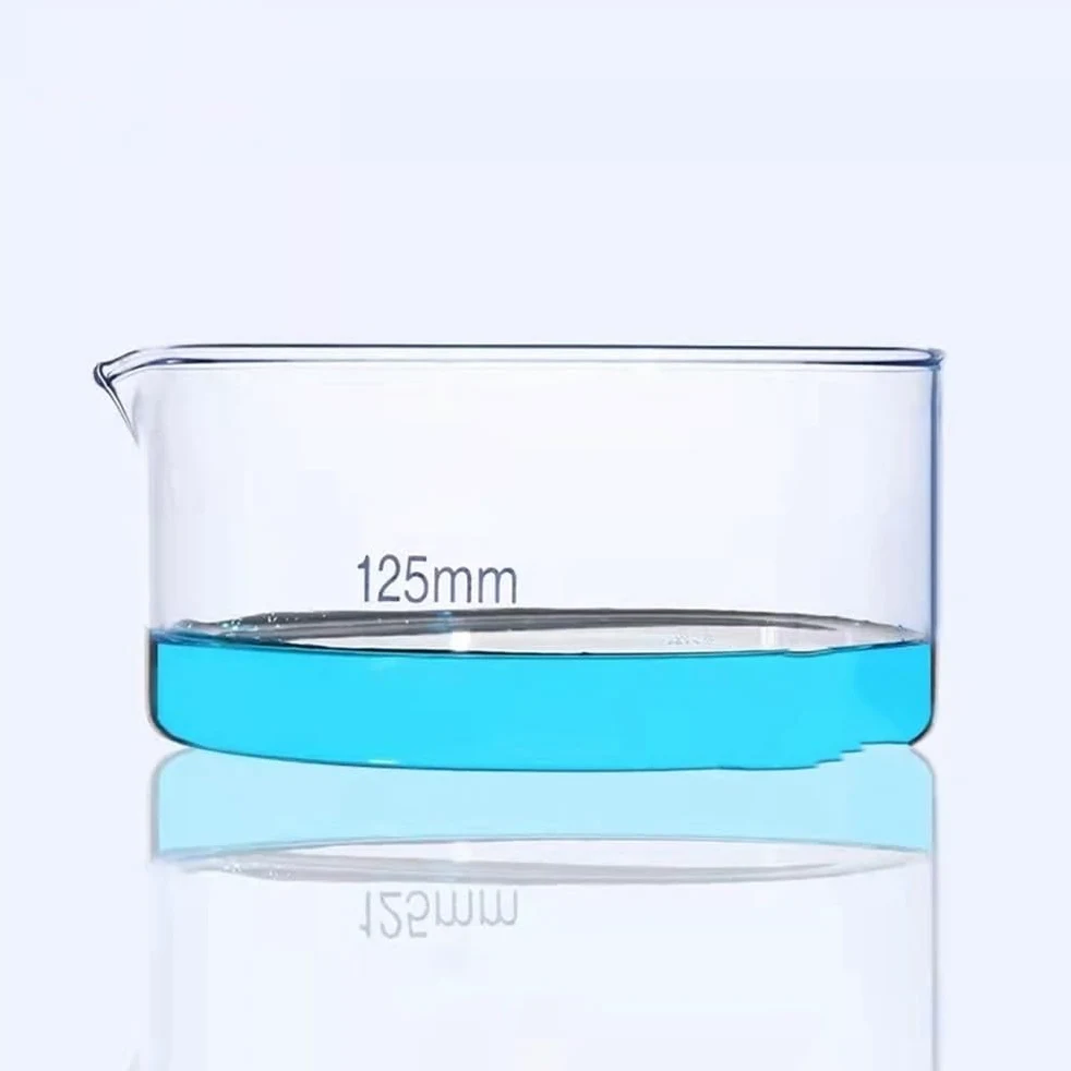 Equipos y suministros de laboratorio 1 cristalizador de vidrio borosilicato alta resistencia for laboratorio