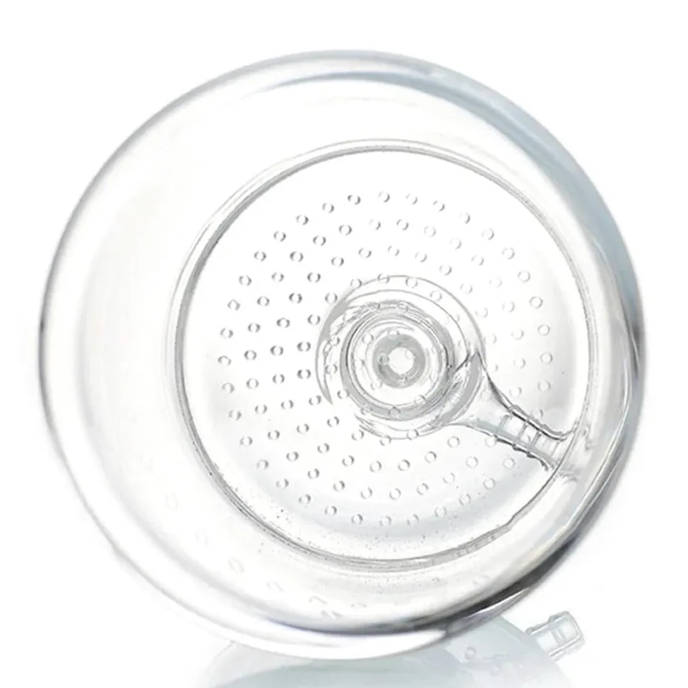 Cristalería de Laboratorio Embudo de vidrio de laboratorio con boca de succión lateral, puerto de molienda estándar de 30 ml a 1000 ml, n.° 24, 1 unidad(1000ml)