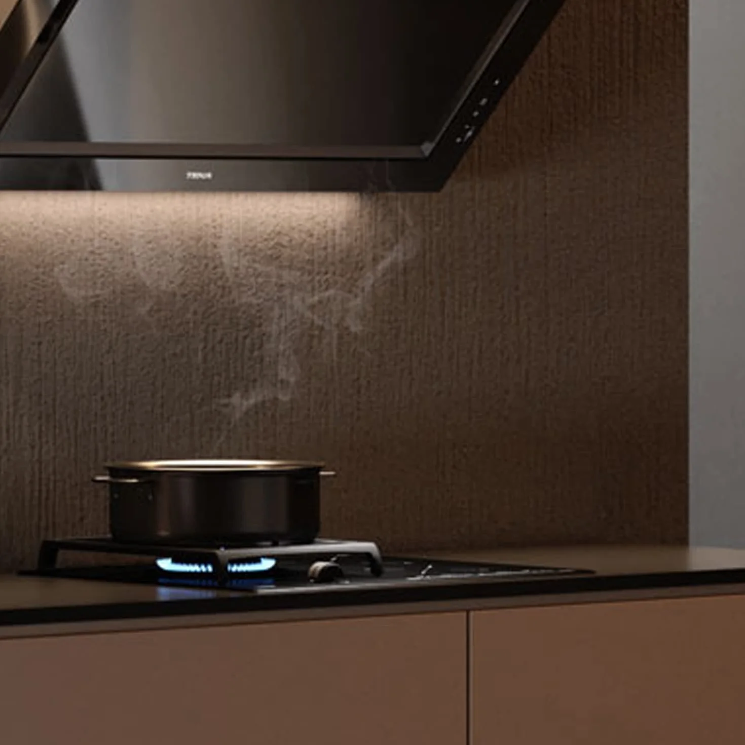 TEKA Campana Extractora Integrada 55 cm Motor Doble 3 Velocidades LED Blanco