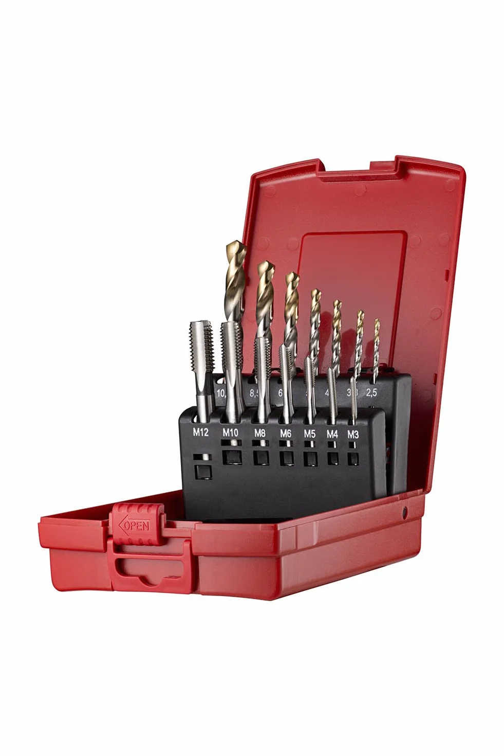 Dormer Hand Tap-Drill Set, Set of 14