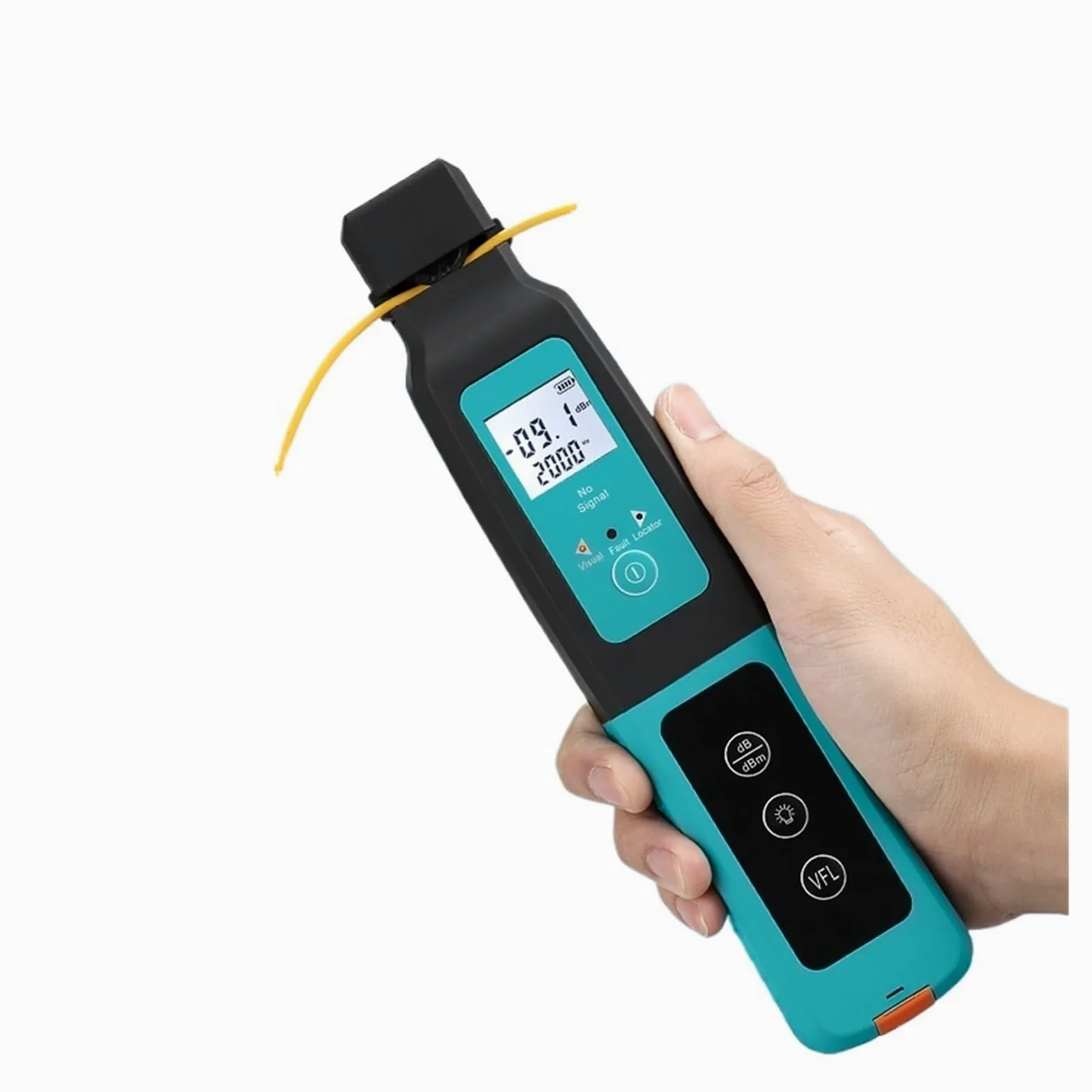 Identificador De Fibra Óptica Identificador Óptico De Fibra Viva Con Localizador Visual De Fallos Integrado De 10mw 800-1700nm SM MM
