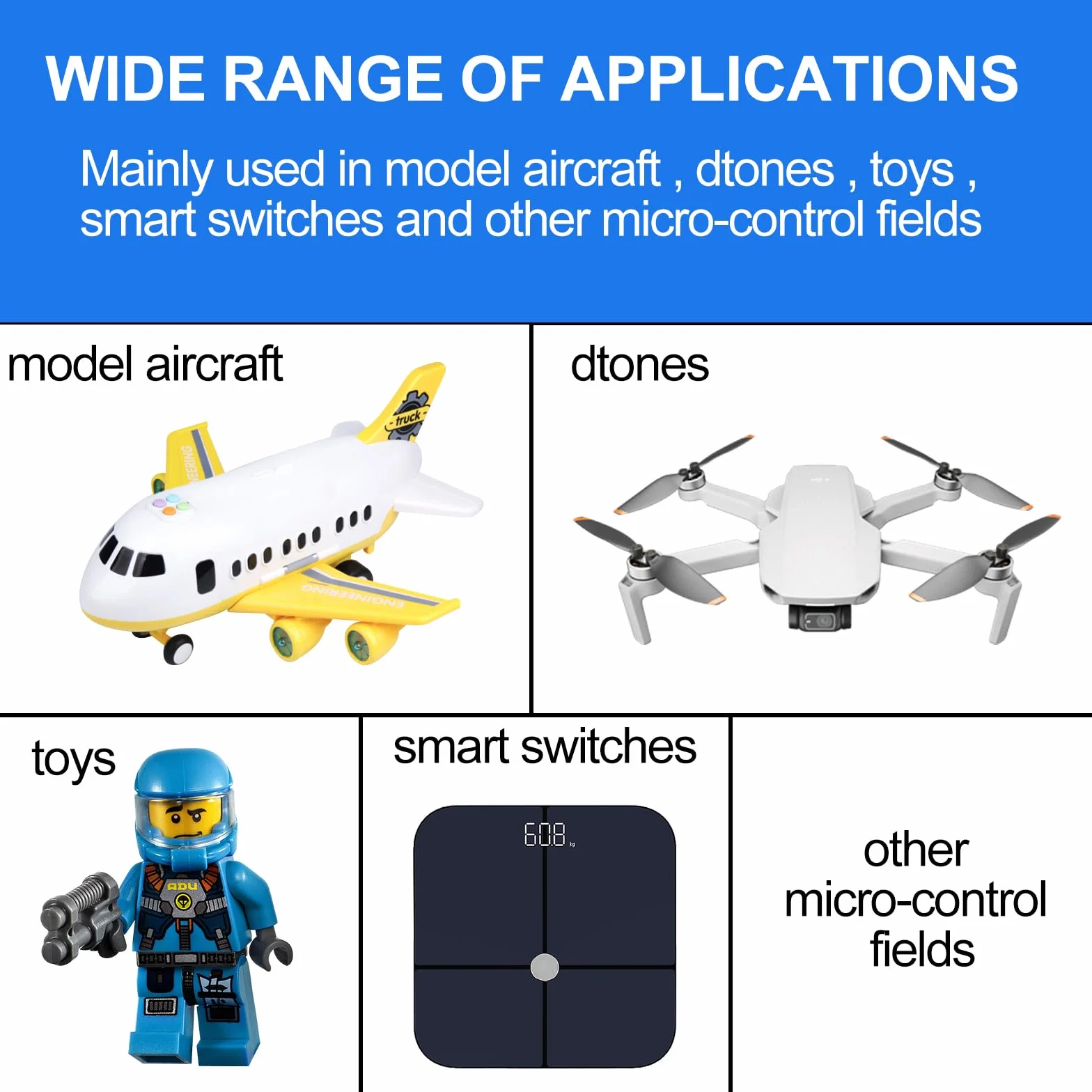 SG90 Micro Servo Motor 9G para RC Airplane Robot Helicopter