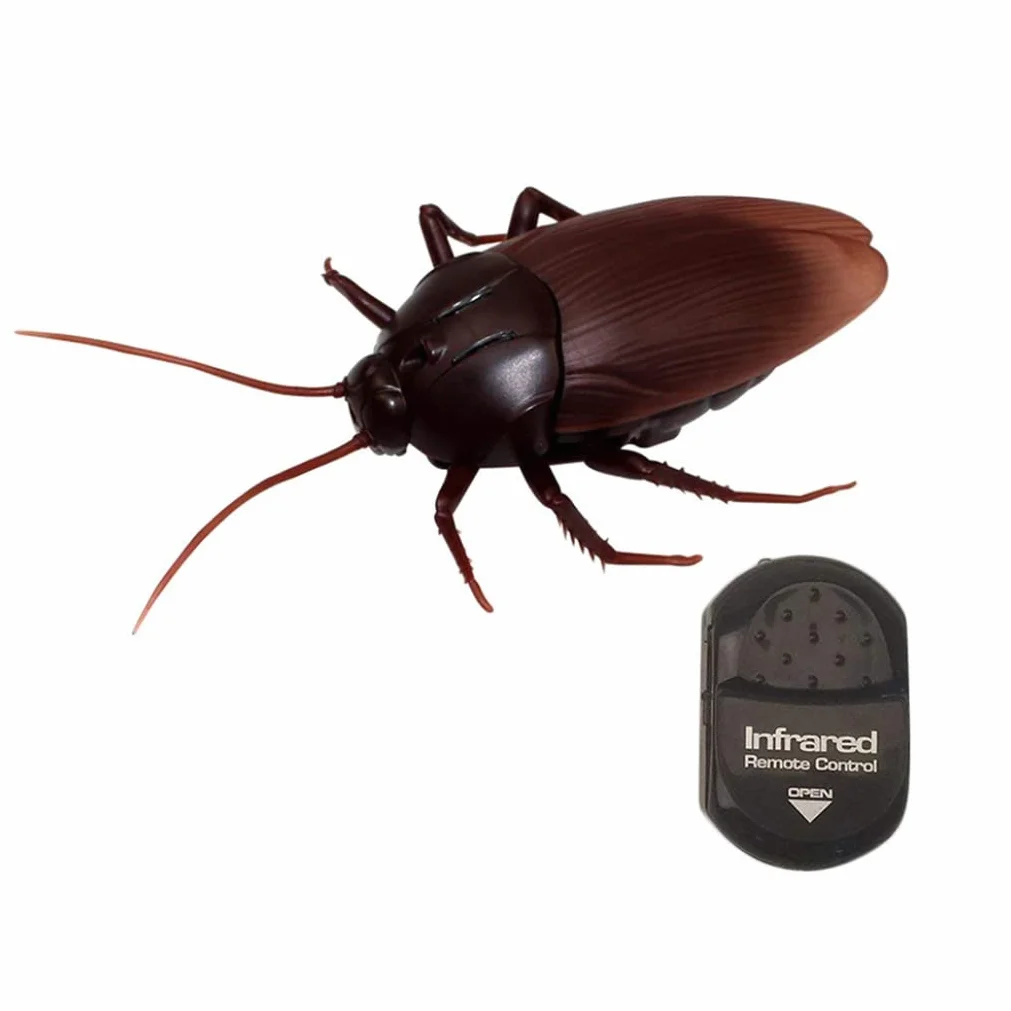 Cucaracha eléctrica RC Control Remoto Infrarrojos para niños Halloween