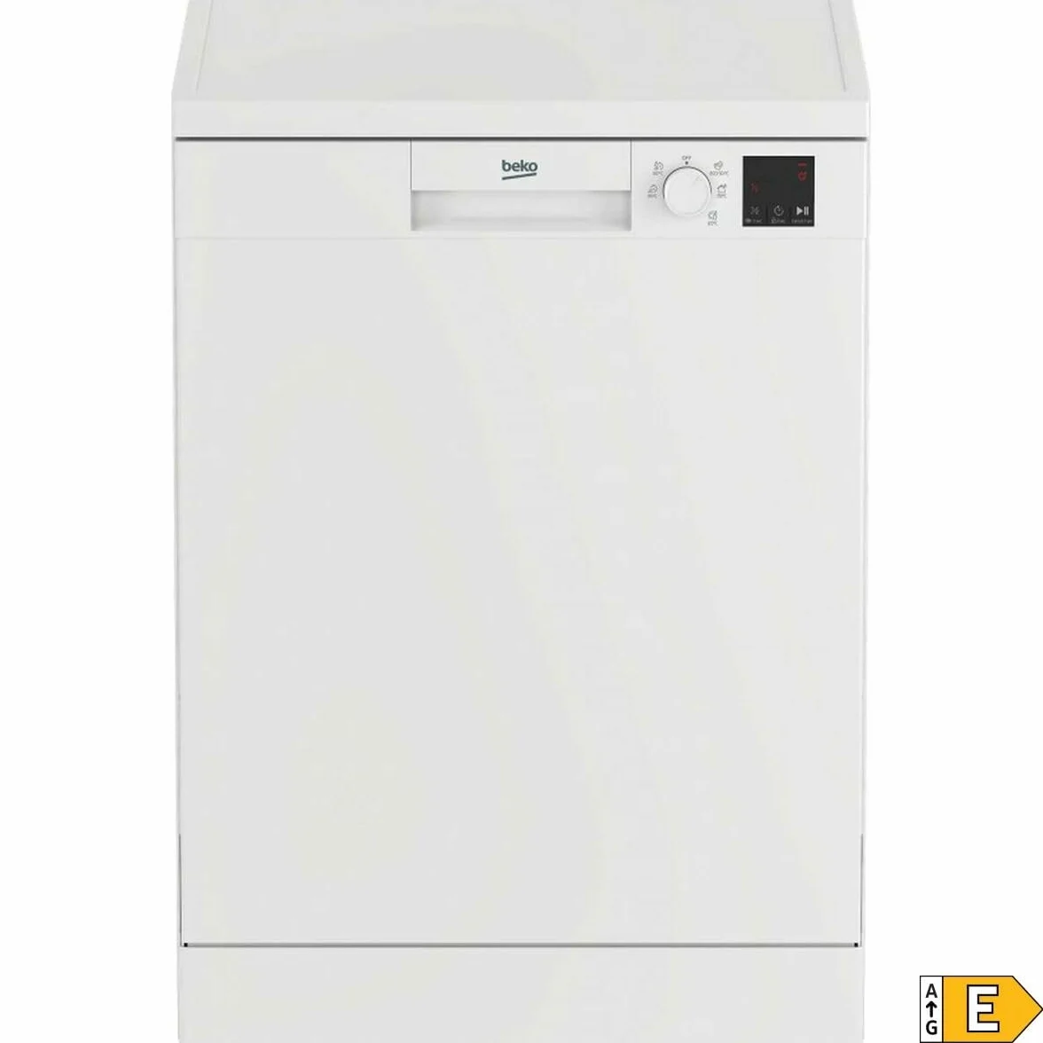 Beko DVN05320W Freestanding Dishwasher, 13 Place Settings, Blanco