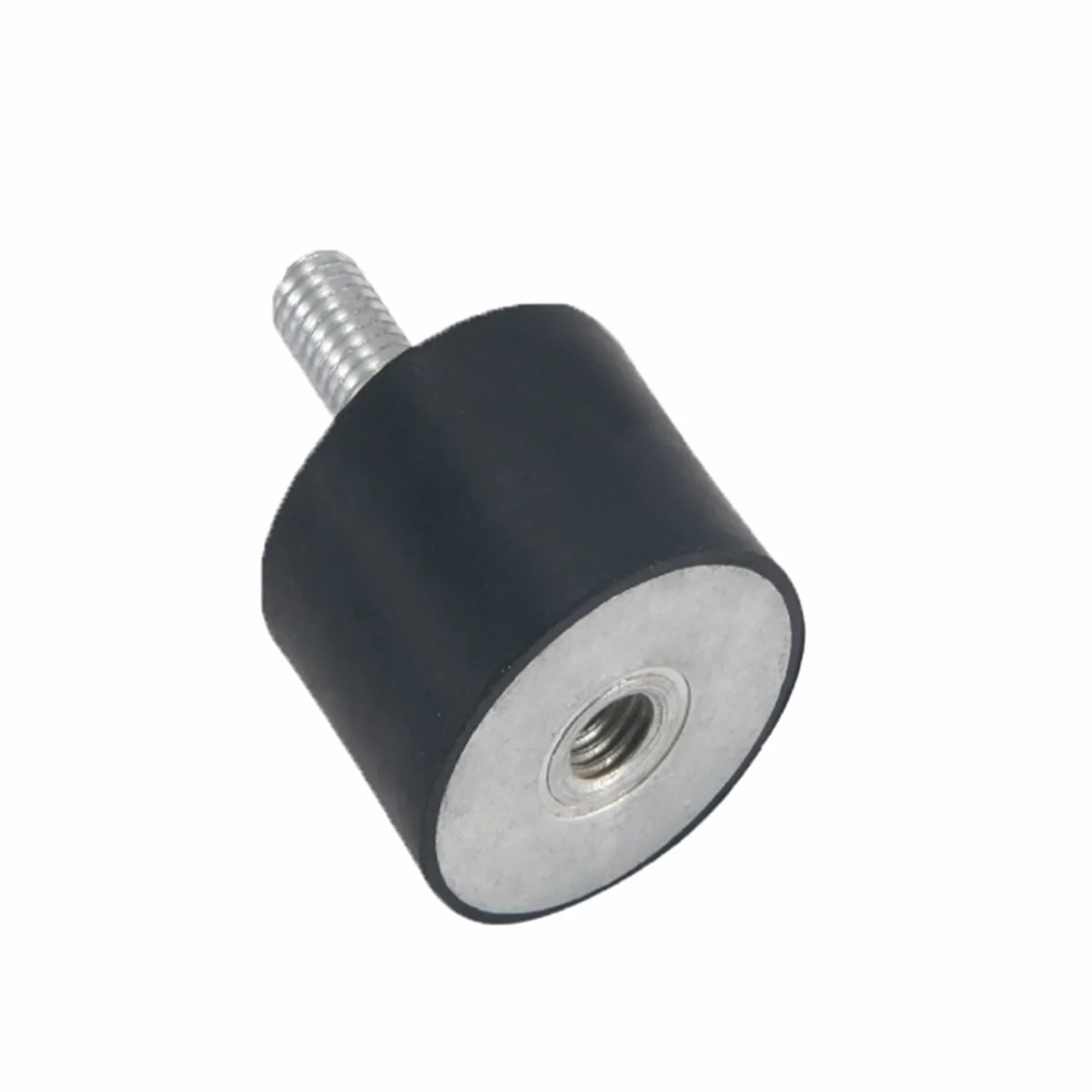 Soportes de Bobina de Goma, Soportes aisladores de vibración, 4 Piezas de Rosca M8, aislador de Bobina cilíndrico Que Absorbe los Golpes(M8 40x20mm)