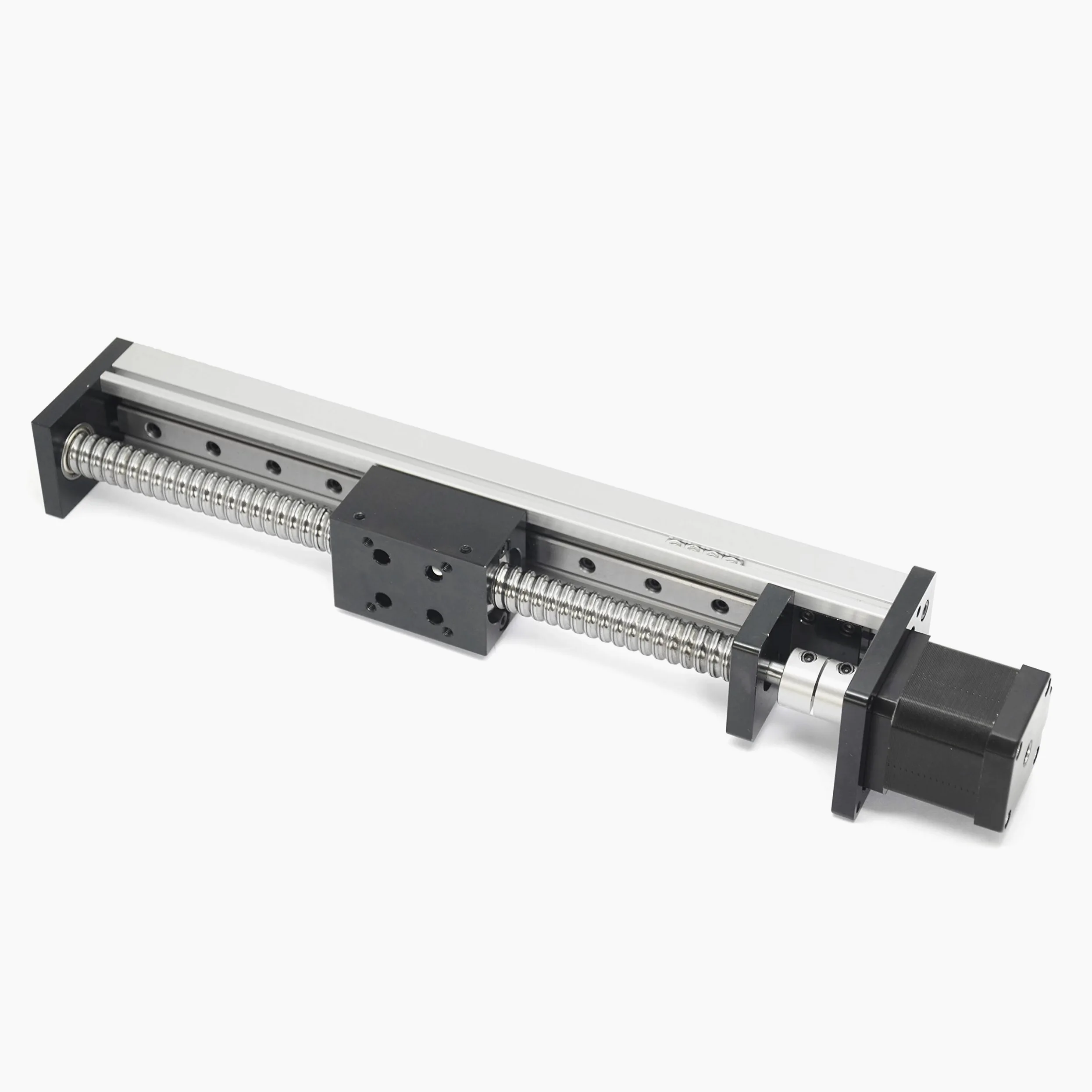 Actuador lineal de viaje con rieles lineales cuadrados con motor paso a paso NEMA17 para piezas de router CNC DIY eje X Y Z