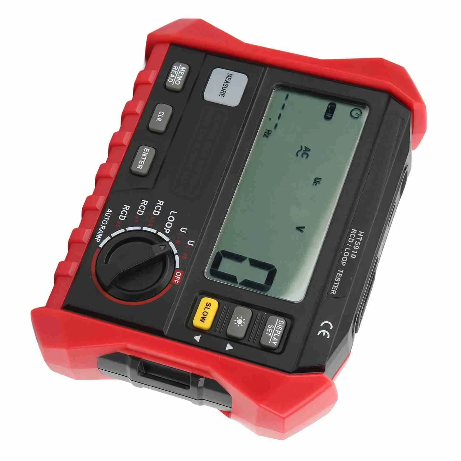 Probador de Resistencia de Aislamiento Digital HT5910 Pantalla LCD Medidor de Instrumentos Eléctricos de Rango Automático Completo Multifuncional