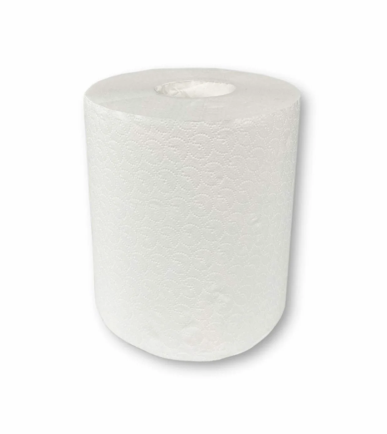 Bobina Secamanos Celulosa Virgen 2 Capas Laminado 90 Metros 6 Rollos