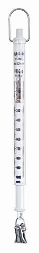 Sauter 287-108 - Balanza de resorte, Medición mecánica de peso y fuerza con resorte de calidad para gran durabilidad, Campo de pesaje [Max]: 500 g, Lectura [d]: 5 g