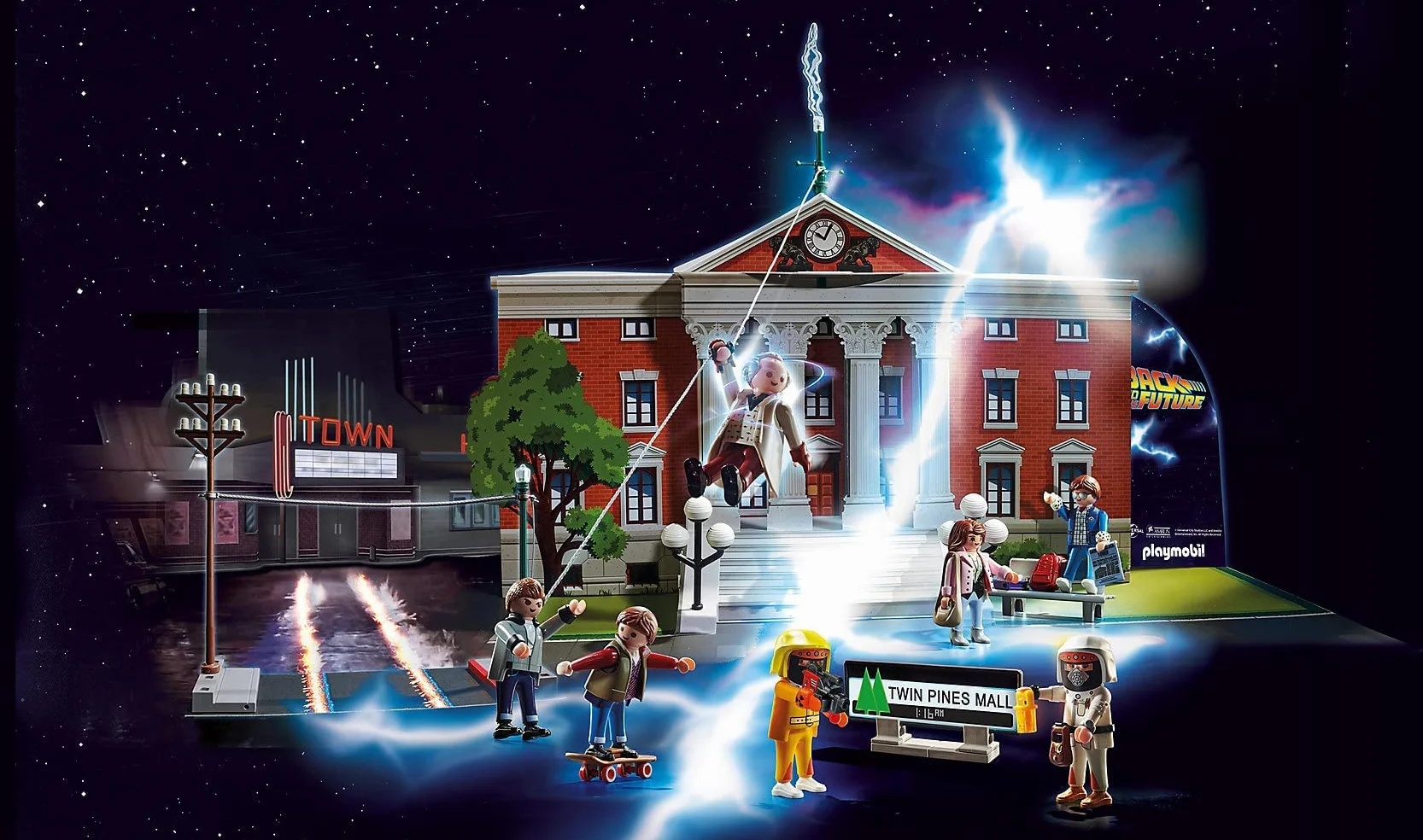PLAYMOBIL Calendario De Adviento Back To The Future Juguete Multicolor (70574)