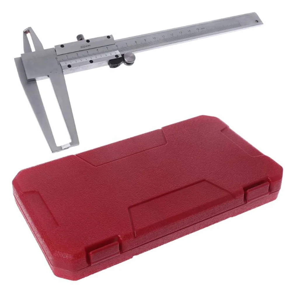 Maizoon Calibrador Vernier Acero Carbono 150 mm Herramienta Medición