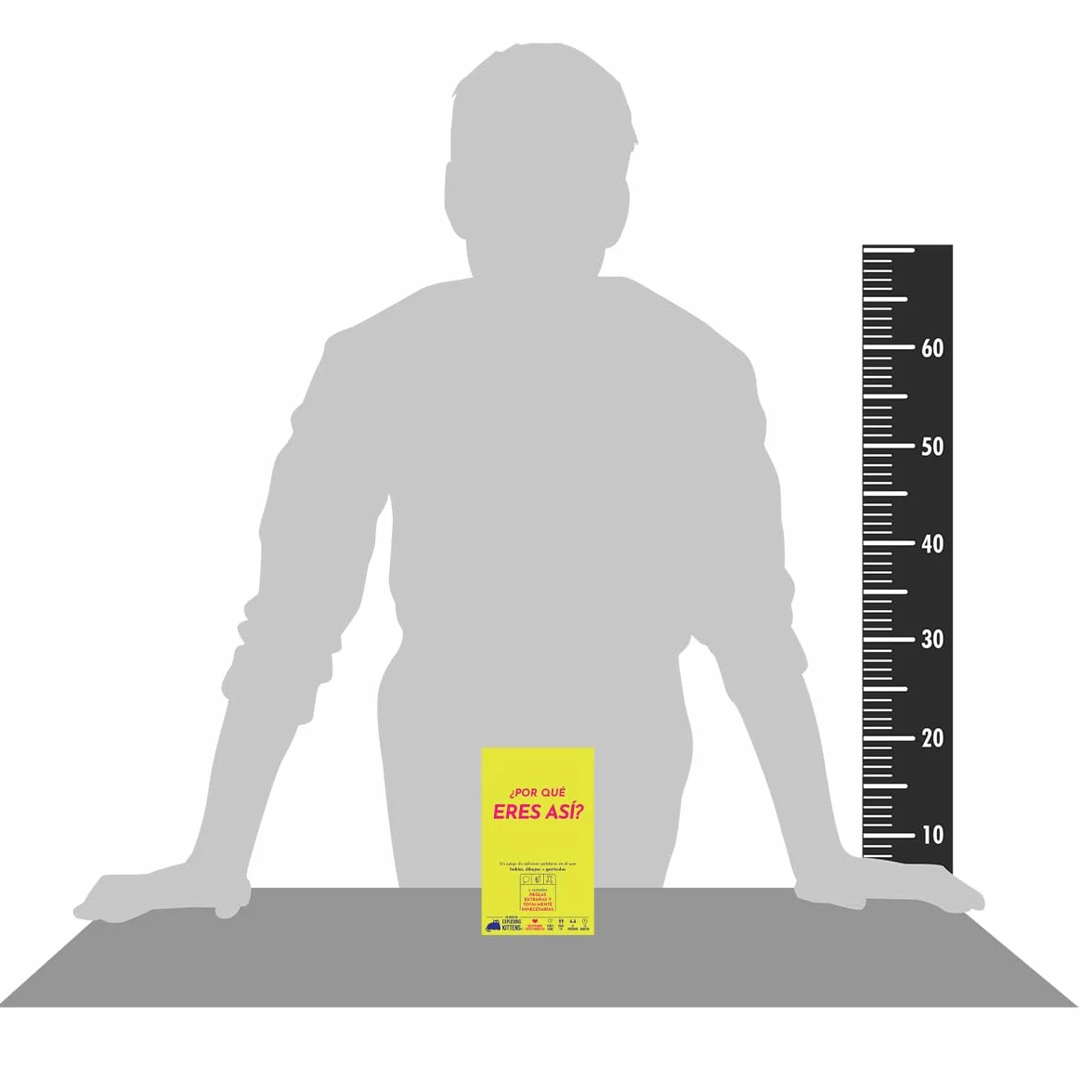 Asmodee ¿Por qué eres así? Juego de Adivinar Palabras, 14+ Años, 2+ Jugadores, 15 Minutos