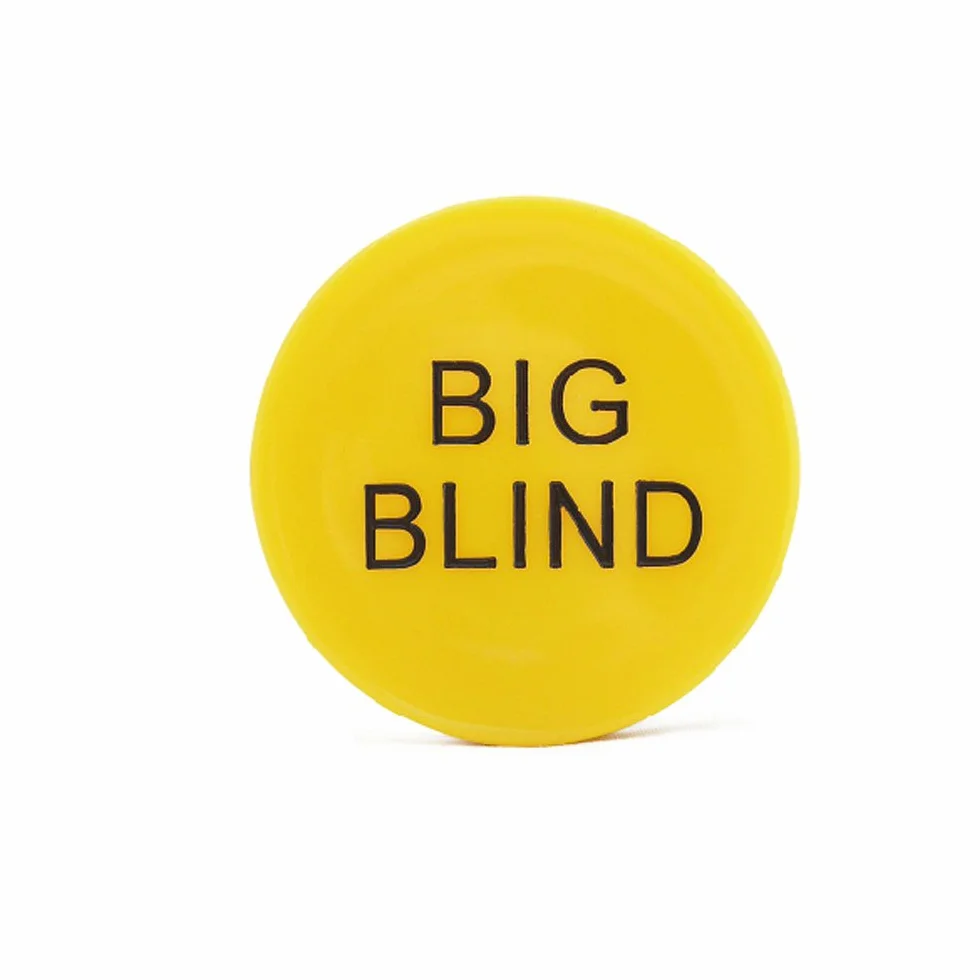 SmartDealsPro Set of 3 Poker Buttons Small Blind Big Blind Dealer