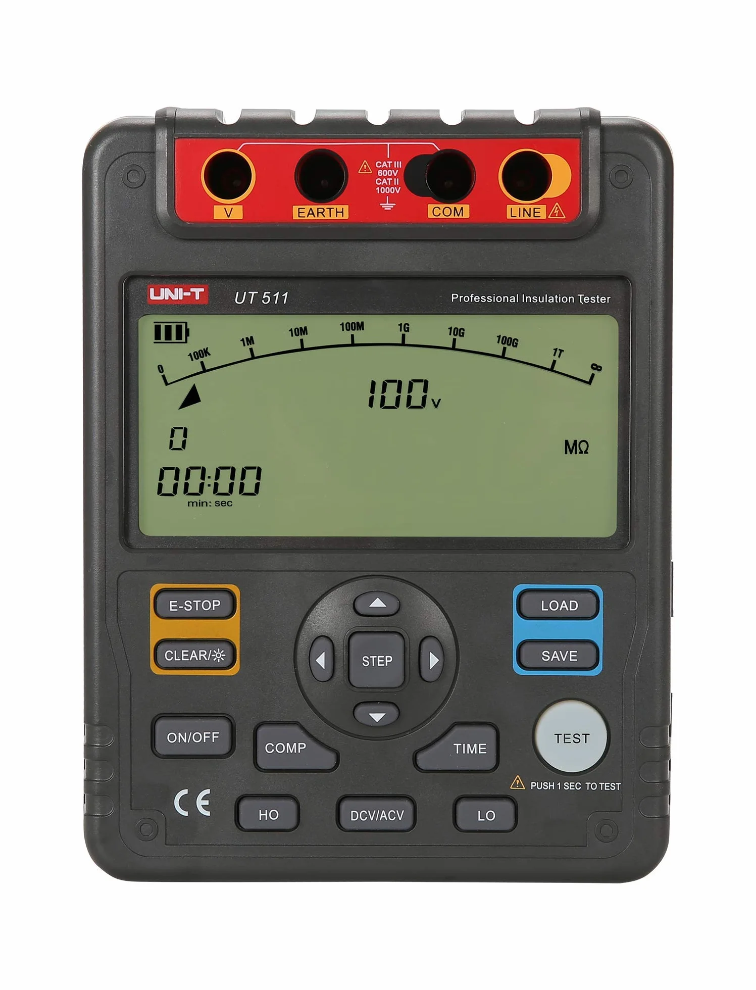Medidor de aislamiento UNI-T UT511/MIE0098