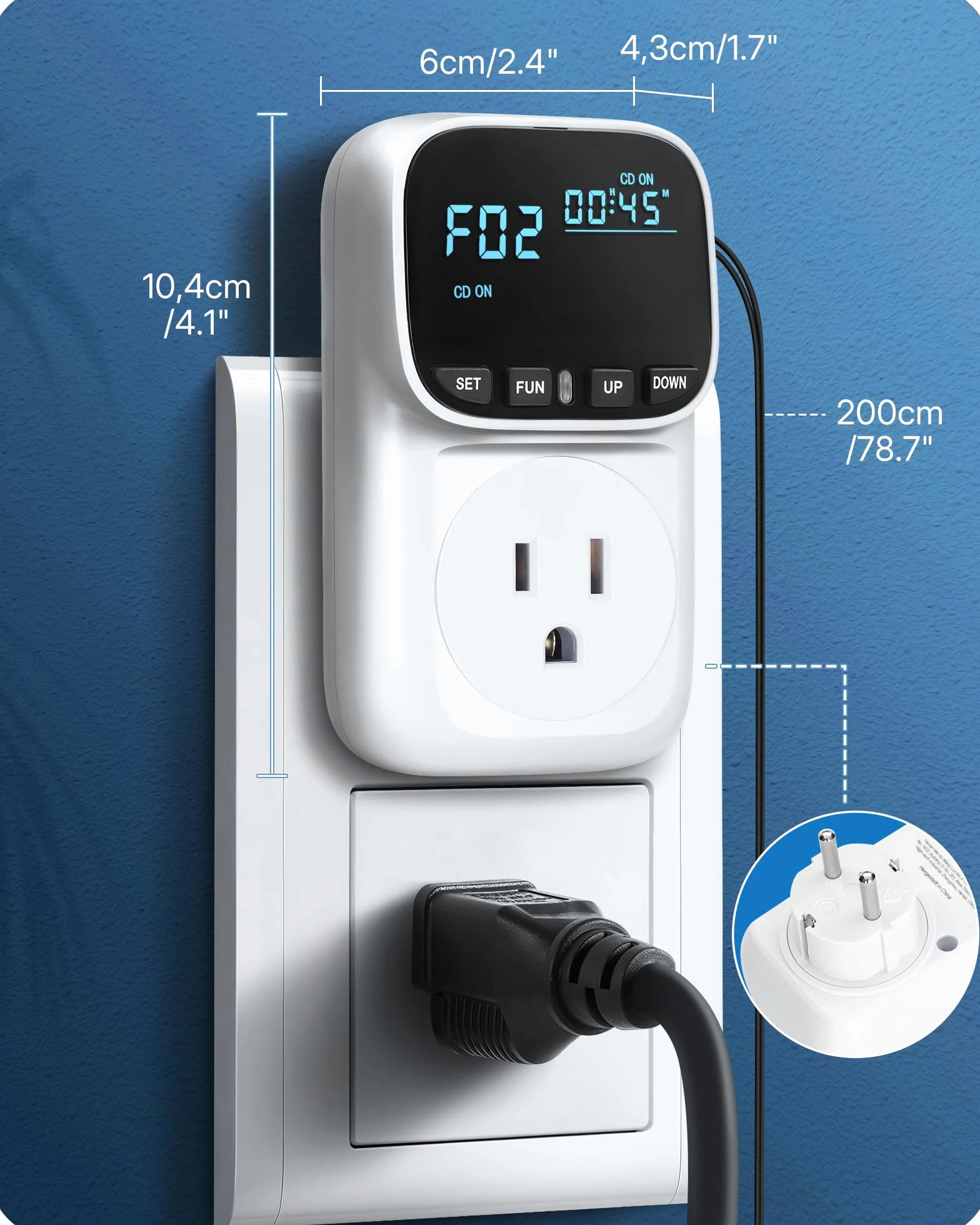 Controlador digital de temperatura W01TC06