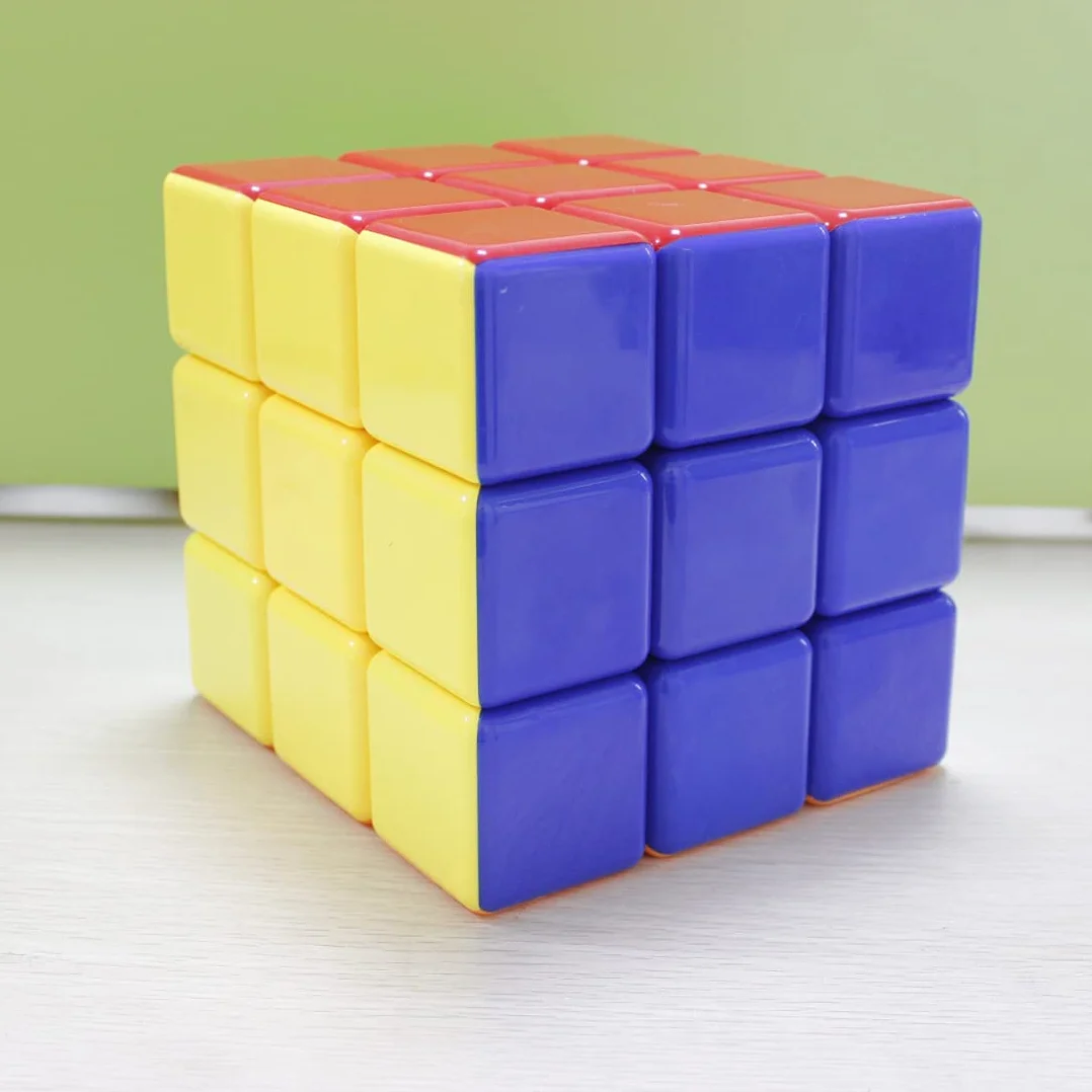 FunnyGoo Heshu 3x3x3 Speed Puzzle Magic Cube 18cm Stickerless