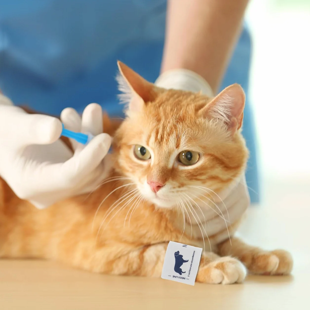 POPETPOP Manguito de presión arterial para animales, tamaño universal, manguito reutilizable de tela no tejida suave para gatos y perros, monitoreo preciso en uso doméstico
