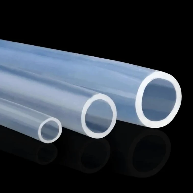 1 pieza de manguera de tubo de silicona transparente de grado alimenticio, insípido, resistente a altas temperaturas, dispensador de agua, bomba peristáltica for el hogar(ID16x OD21mm)