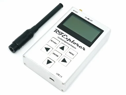 RFandEMF RF Explorer WSUB1G - Analizador de Espectro portátil con Funda de Transporte de Aluminio