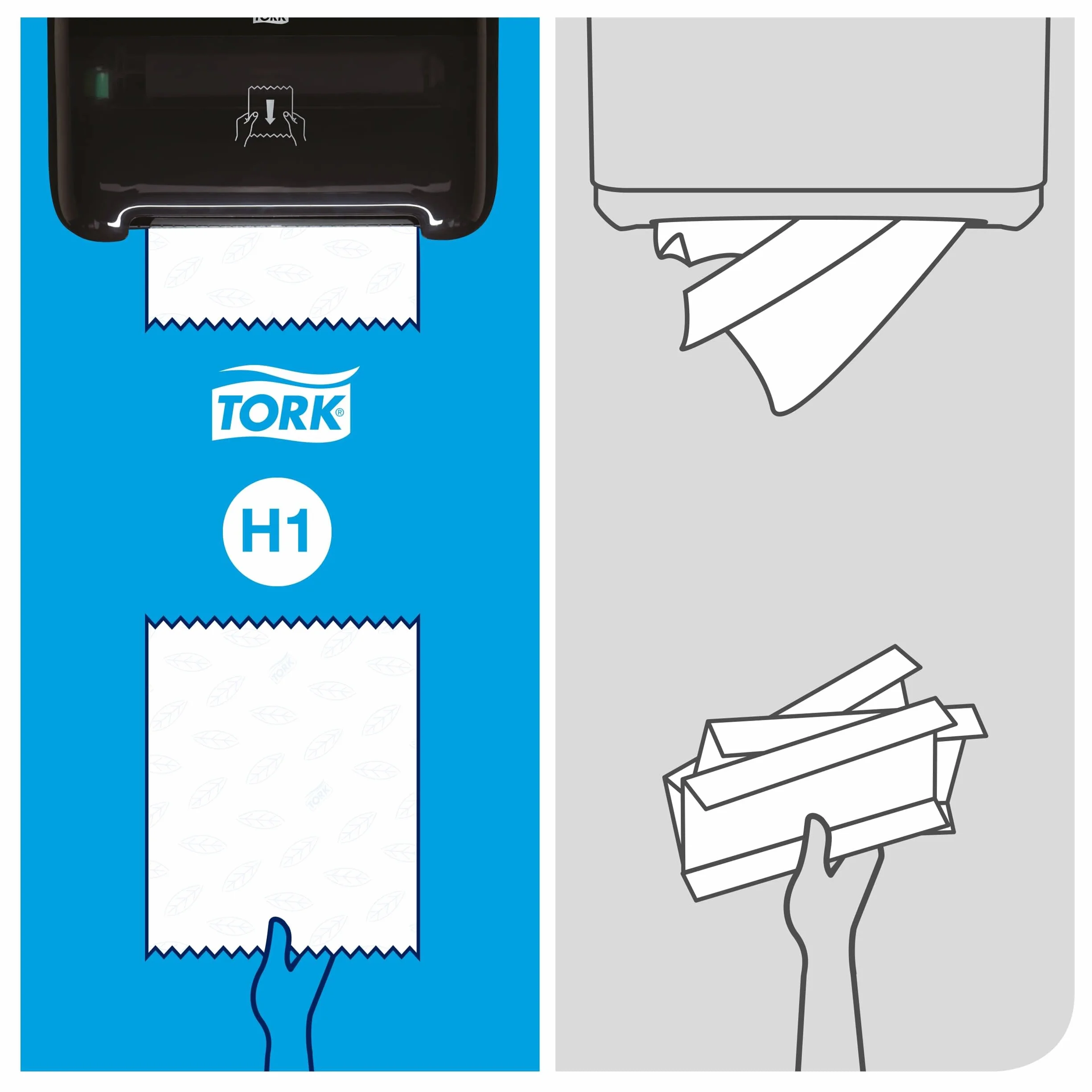 Tork Matic Blanco - Toalla de papel (210 mm, 150 m, 19 cm, 1,31 kg, 388 mm, 588 mm)