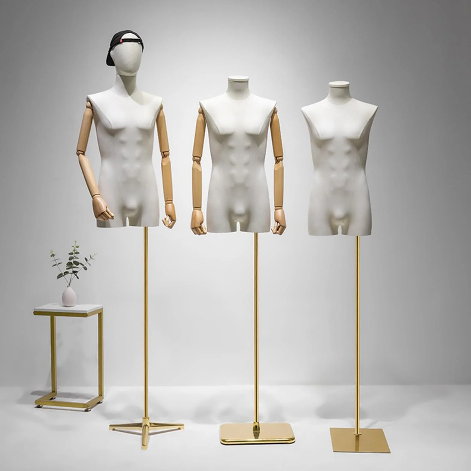 Maniquí Masculino para Hombre con Torso Ajustable en Altura, maniquí de Cuerpo Entero para Hombre, diseño de Moda y Ropa Masculina