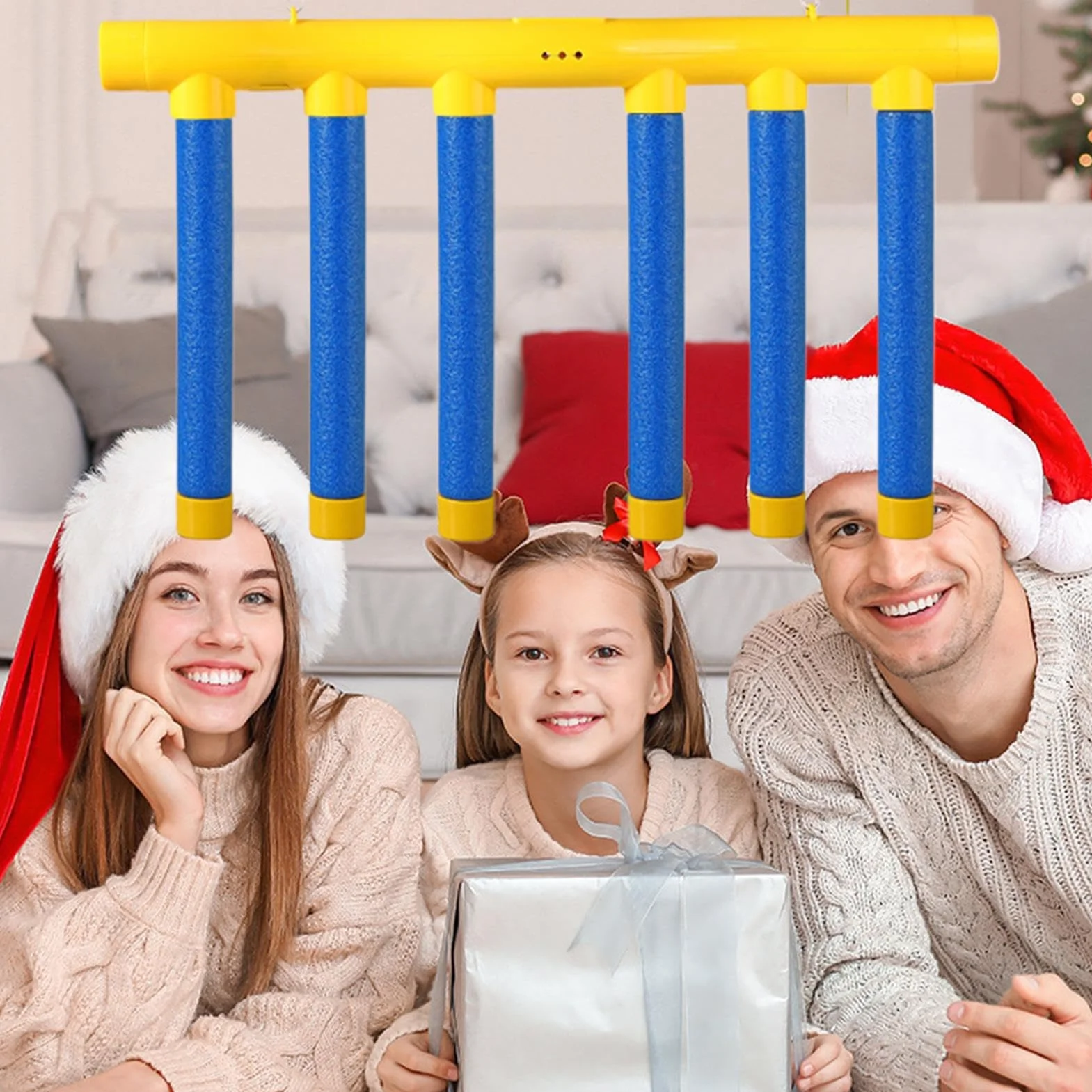 Juego De Desafío De Reflejos: Atrapar Palos, Entrenamiento De Reacción, Captura De 3 Velocidades Ajustables para Niños Y Adultos