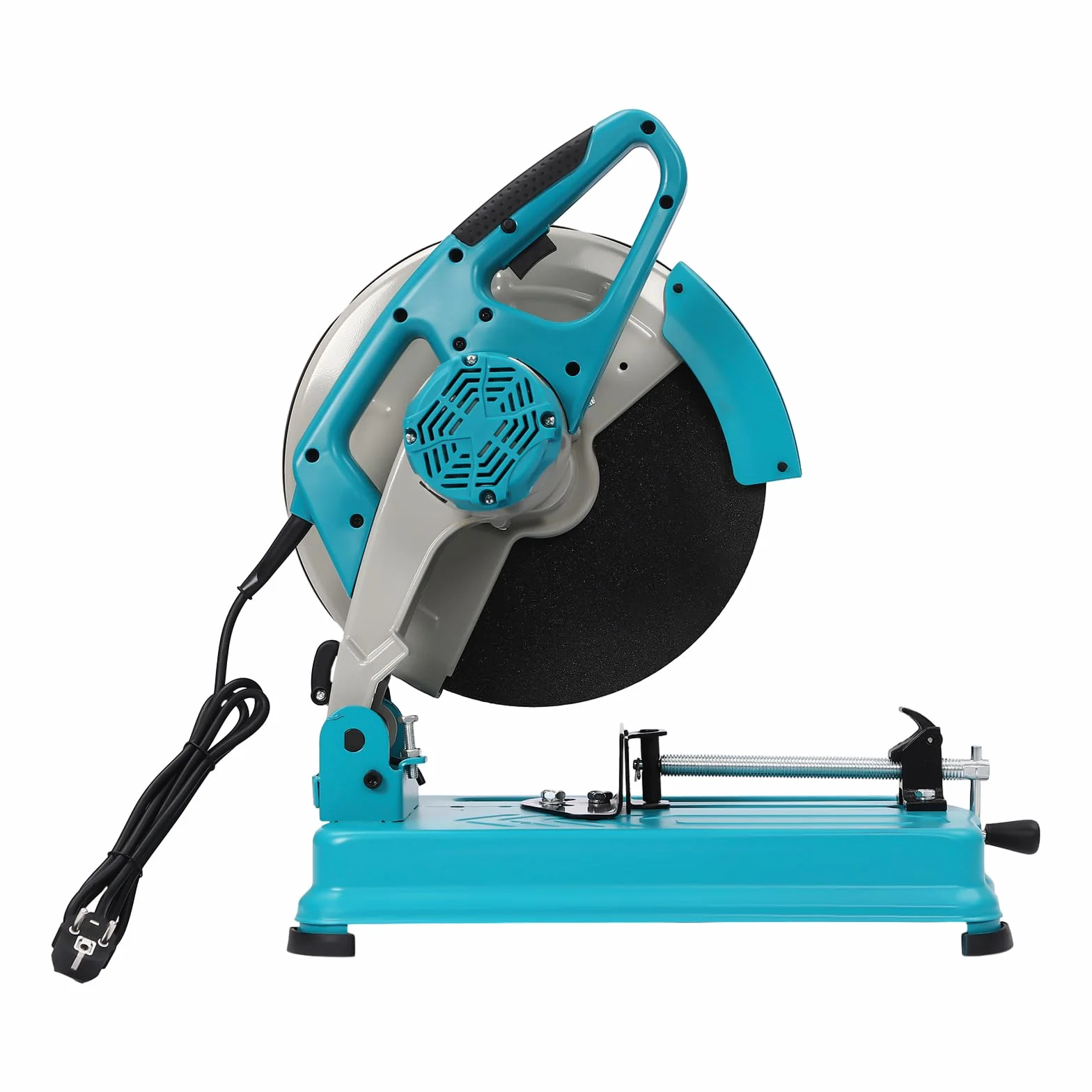 Sierra de corte de metal, 2800 W, sierra capsular 3800 rpm, máquina de corte ajustable, 0-45° para cortar madera, metal