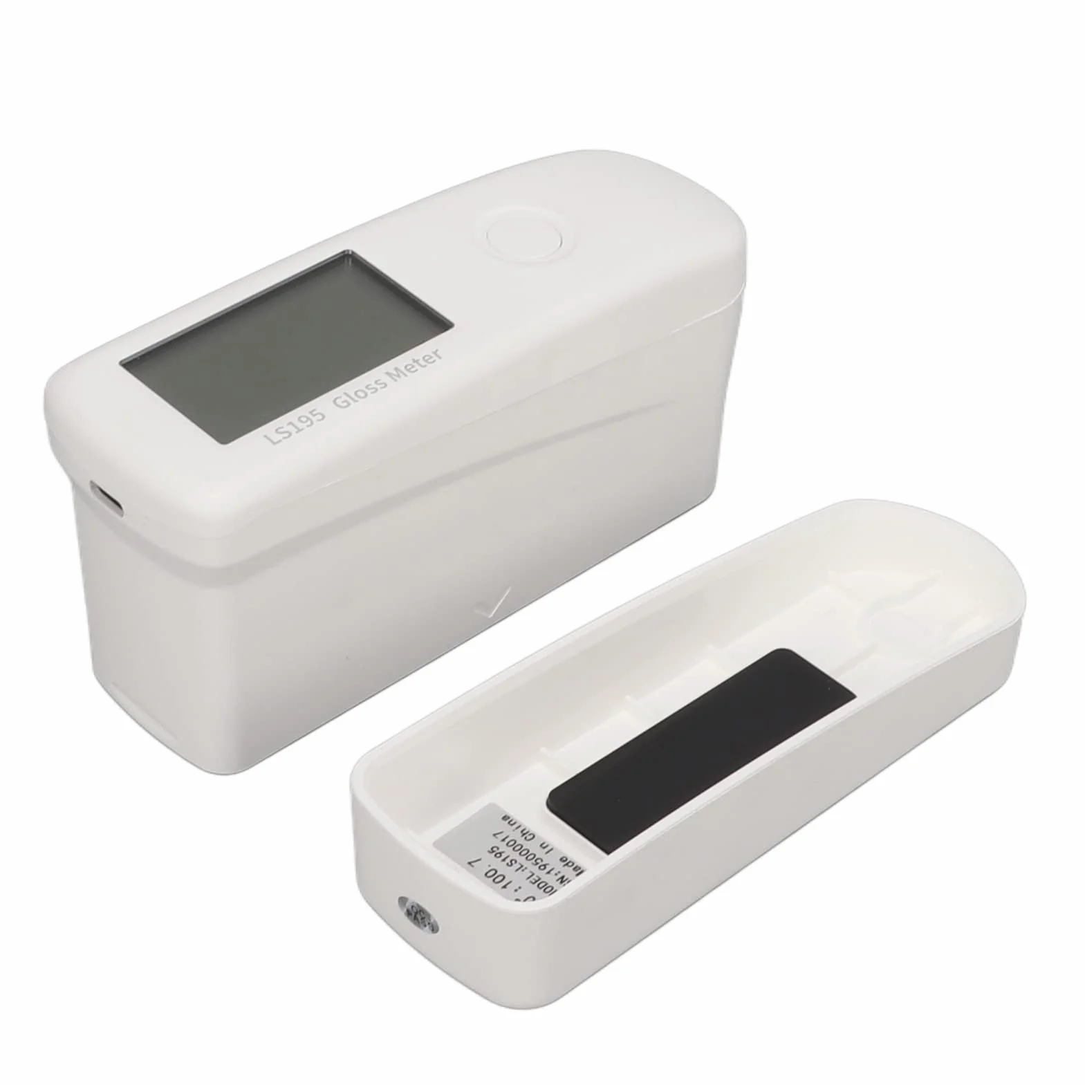 Kudoo Brillómetro, Digital Precisión Probador de Medidor de Brillo Ángulo de Prueba 60˚, Autocalibración 0-200GU Brillómetro con Batería Recargable, Función de Almacenamiento Datos, Medición Continua