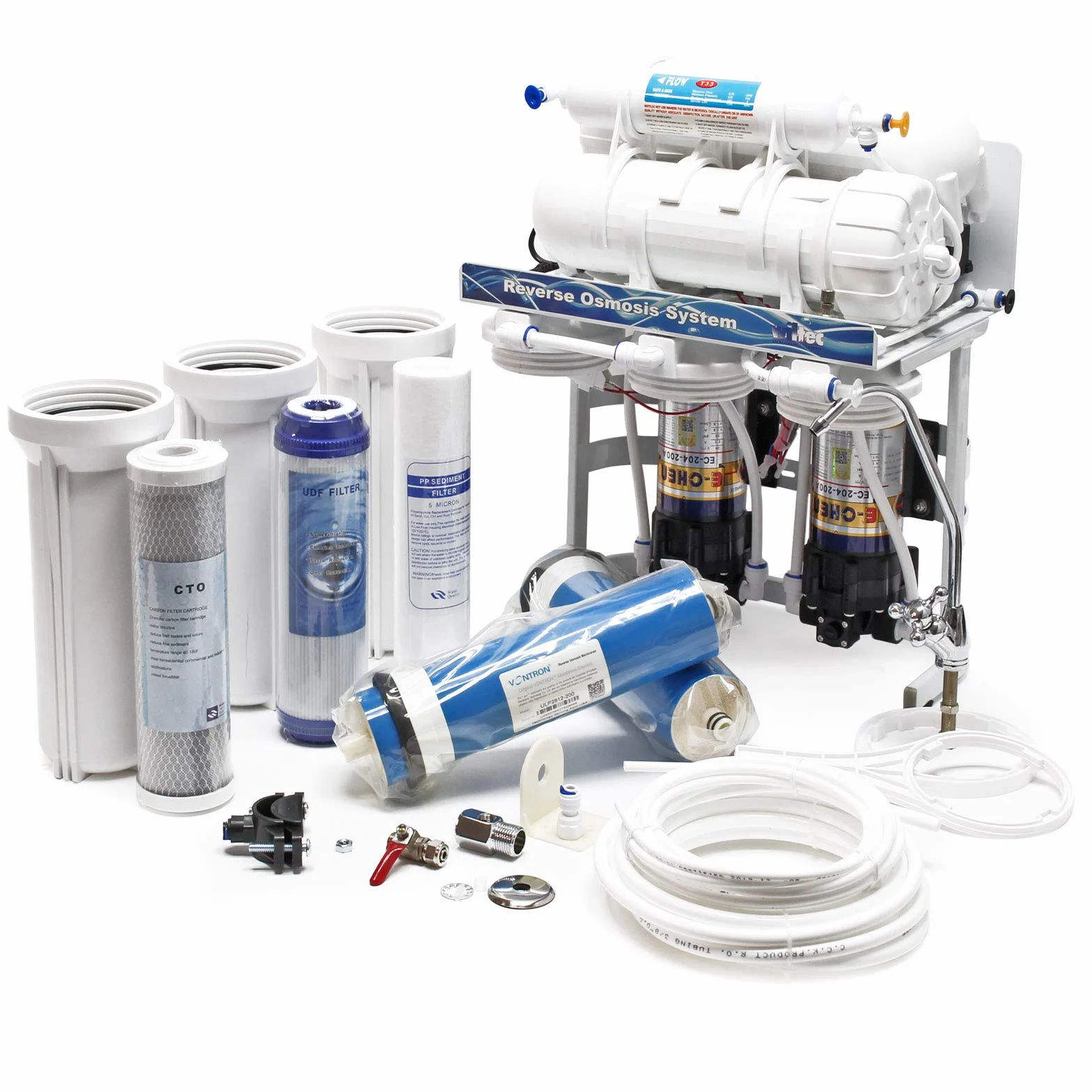 Naturewater NW-RO400-E2 Equipo de ósmosis inversa (RO) 1500l/día Filtración Tratamiento del agua