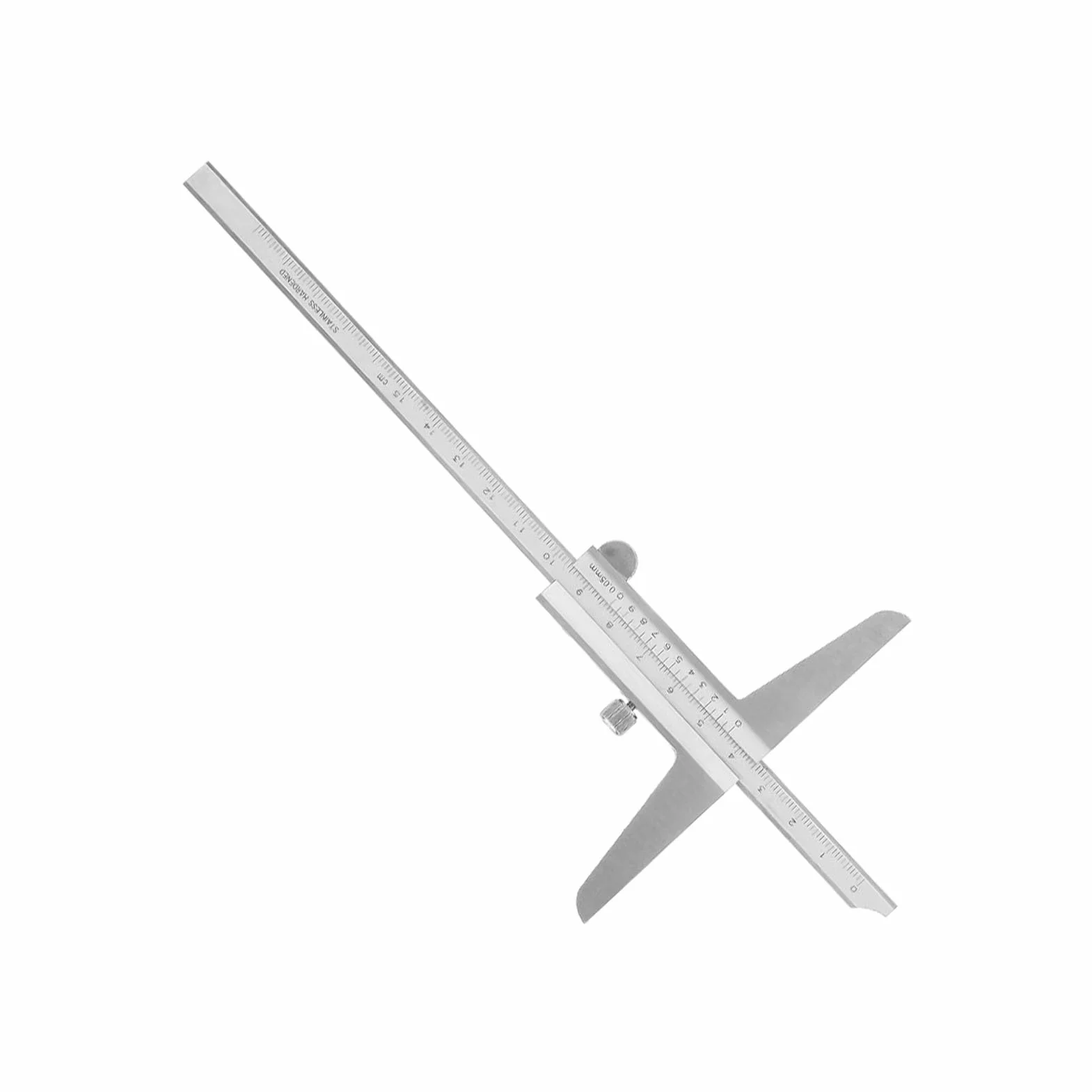 Medidor Profundidad Acero Inoxidable 0-150 mm Calibrador Profesional