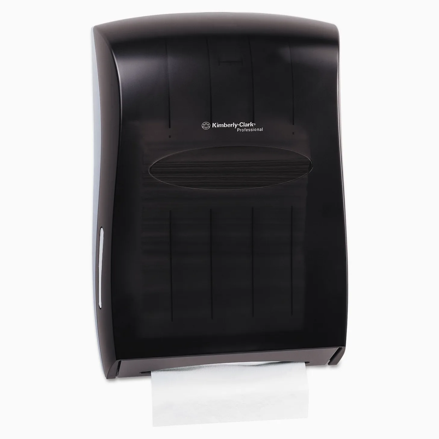 Kimberly Clark 09905 - Dispensador de Toallas de Papel Plegable Universal para Kleenex y Scott (Plegable, 33 x 14 x 47 cm), Color Negro