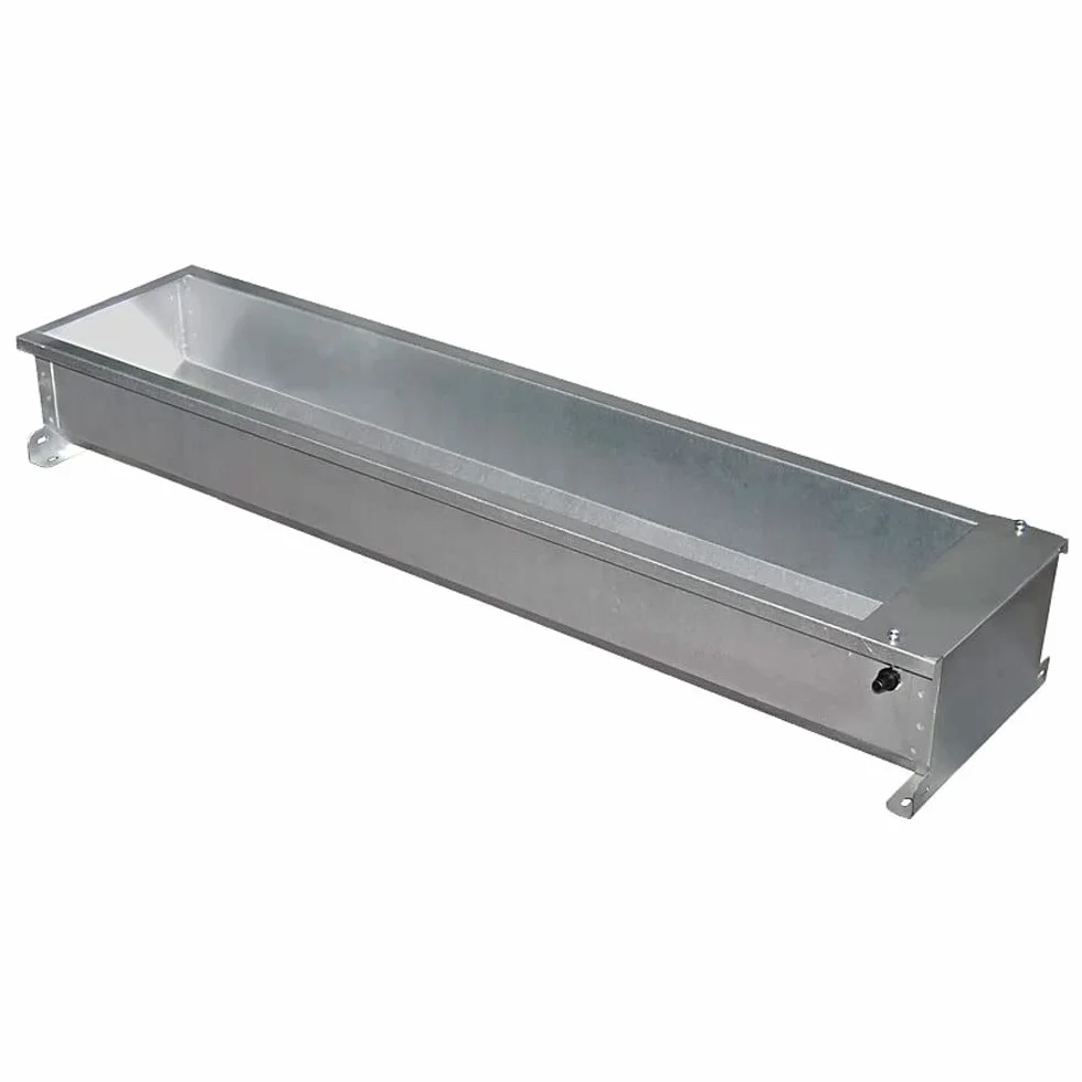 Bebedero de Canal para Animales - Bebedero Automático de Pared - Conéctalo a una Toma para Mantener Constante el Nivel del Agua - Incluye Boya de Alta Precisión y Soportes de Pared - Longitud 1m