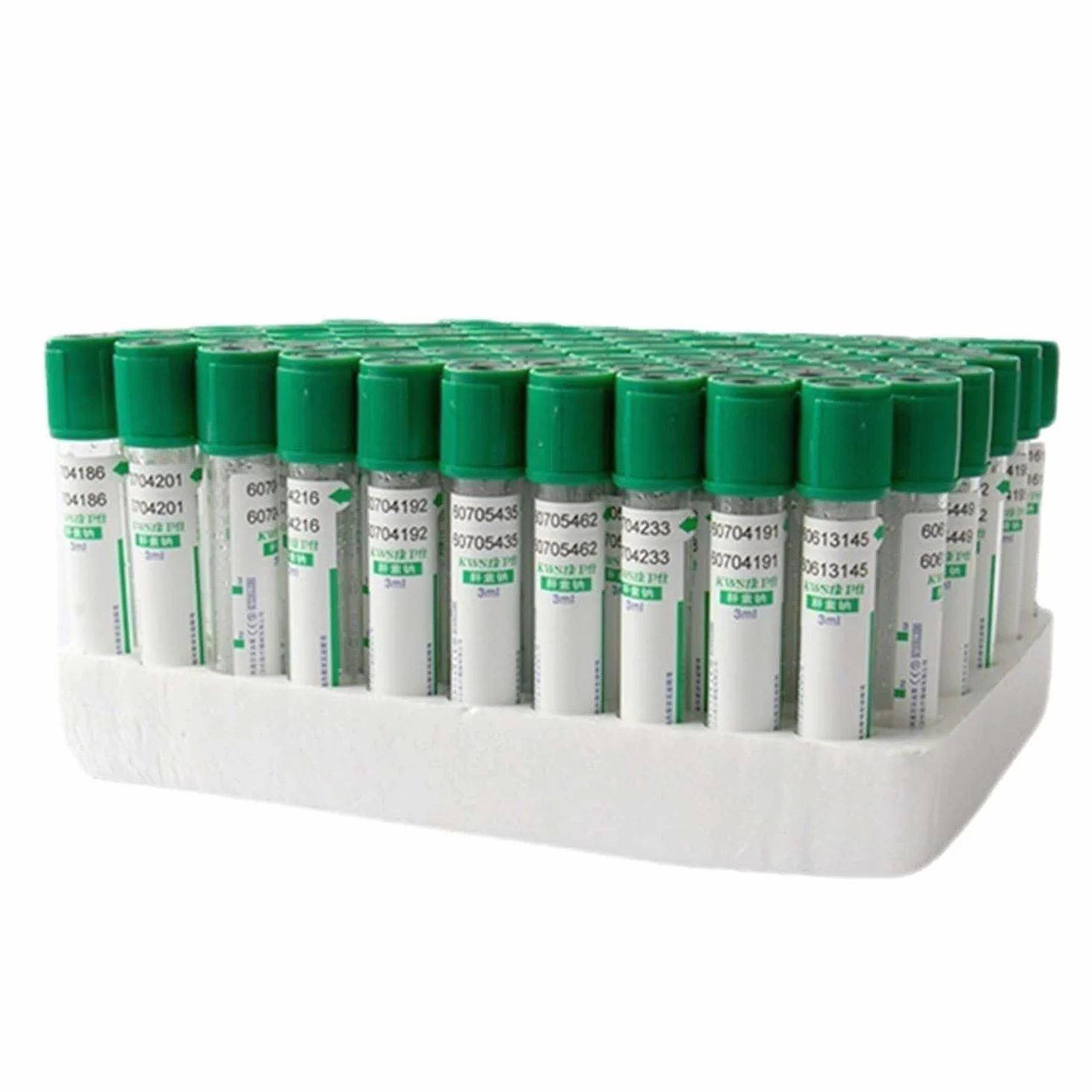 Tubos de extracción de sangre al vacío con tapón de rosca para uso en laboratorio, para separación de PRP de laboratorio veterinario, diseño duradero y estéril
