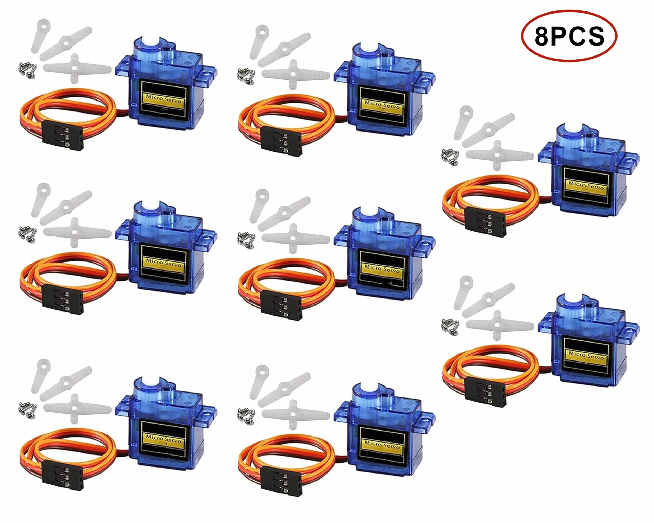 HUAZIZ SG90 9g Micro Servo para RC Helicóptero Avión