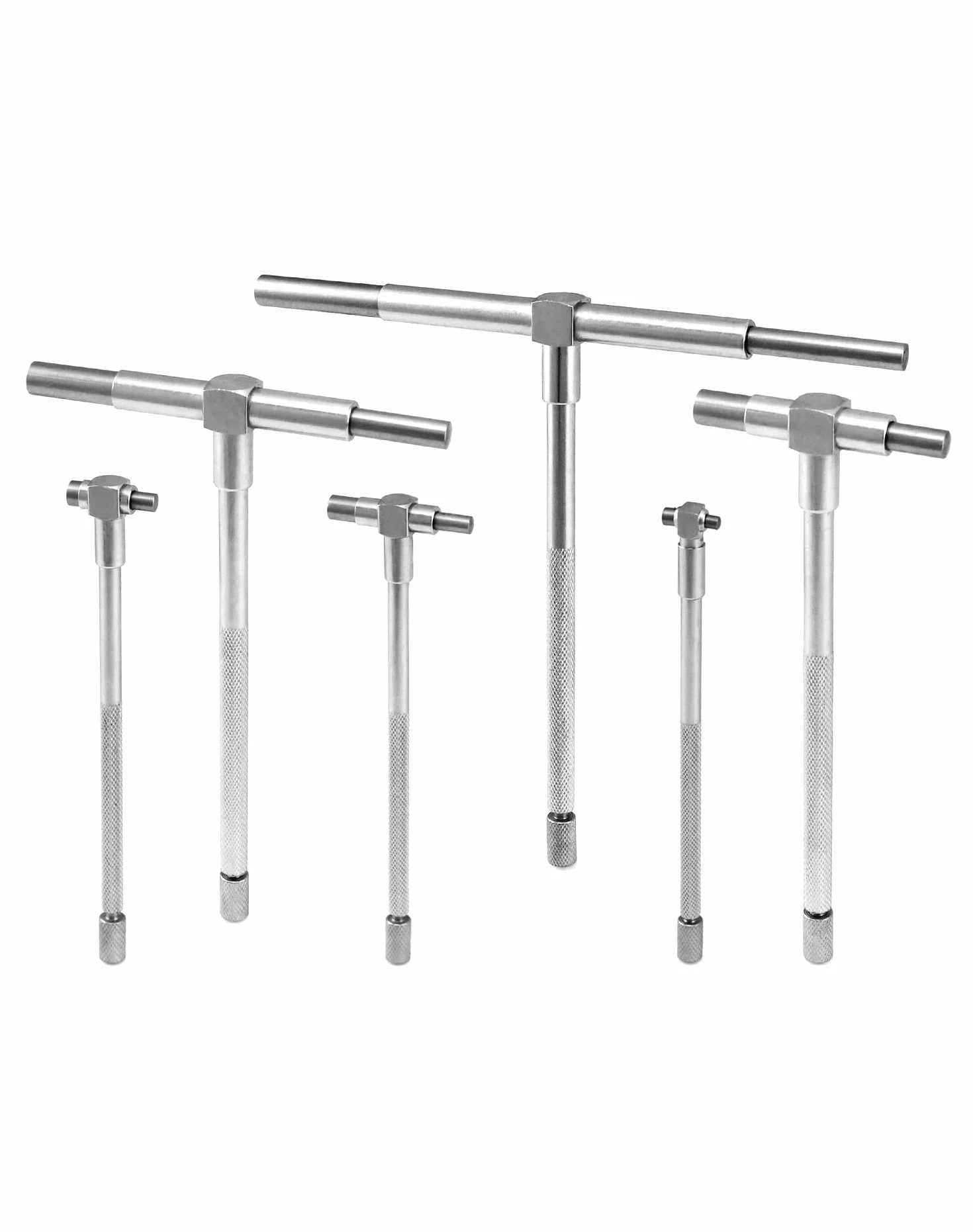 QWORK Calibrador Telescópico 8mm-150mm Conjunto de 6 Piezas
