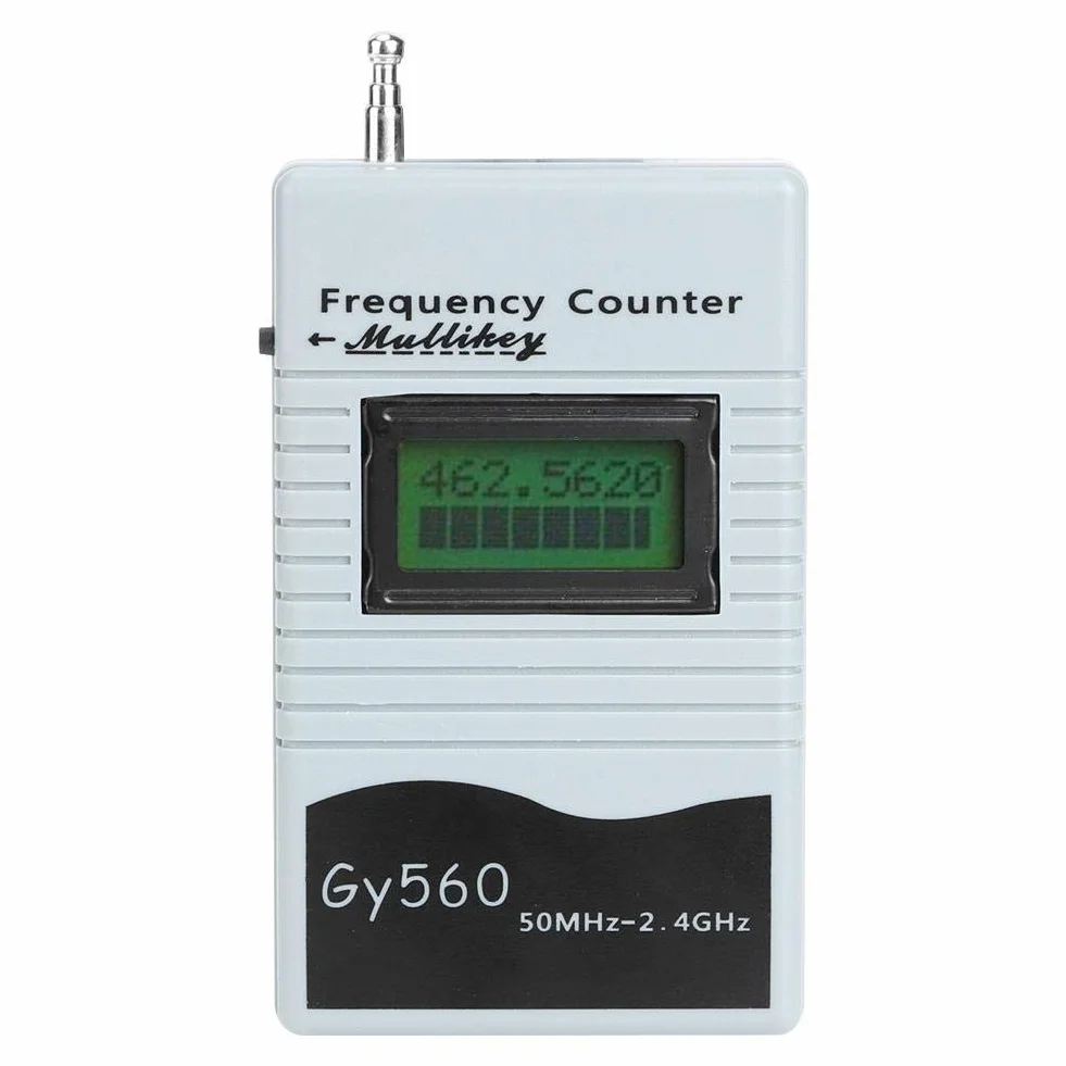 EBTOOLS GY560 Medidor de frecuencia de radio 50Mhz a 2.4Ghz Contador portátil