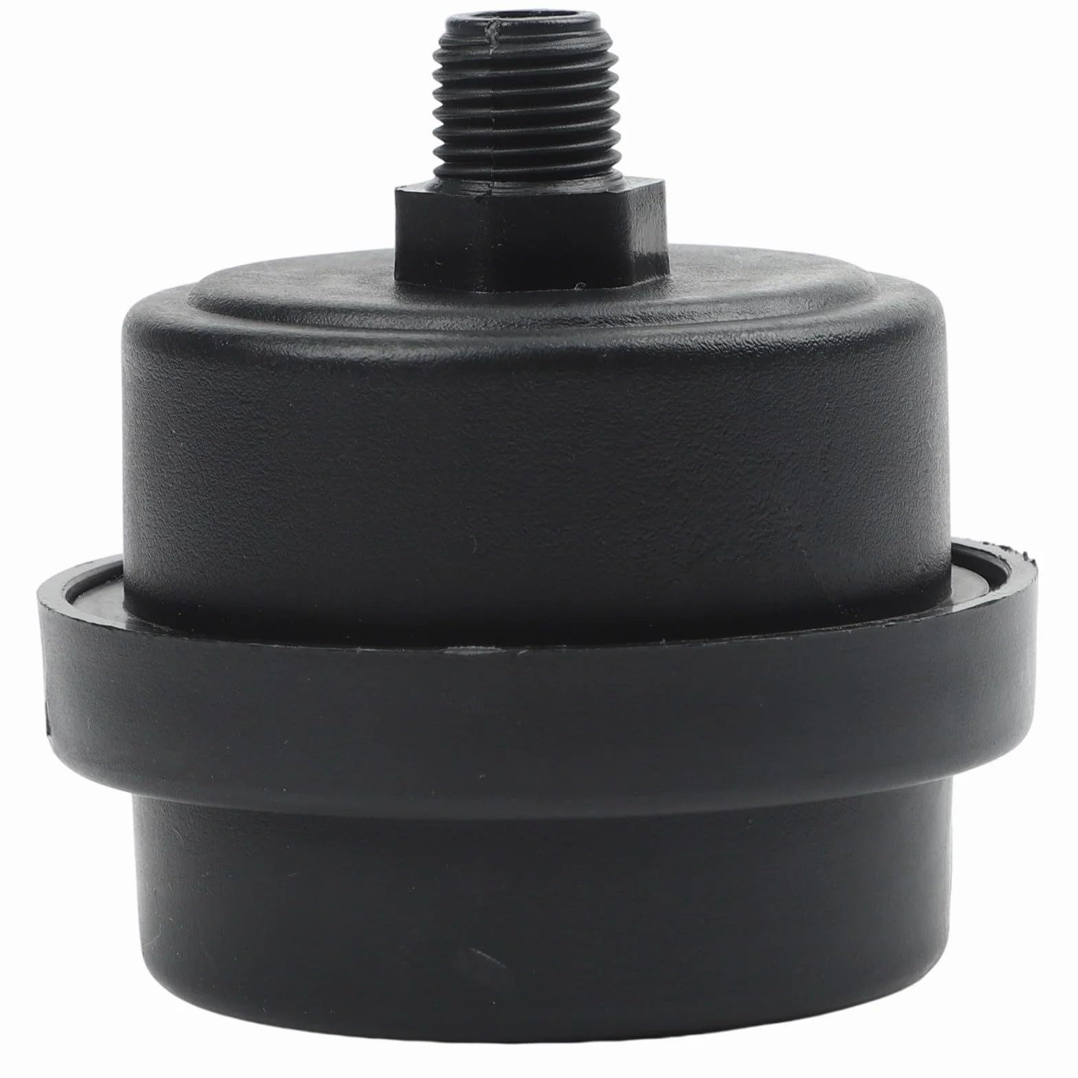 Filtro de compresor de aire de plástico 13 mm 16 mm 20 mm silenciador reducción de ruido reemplazo negro