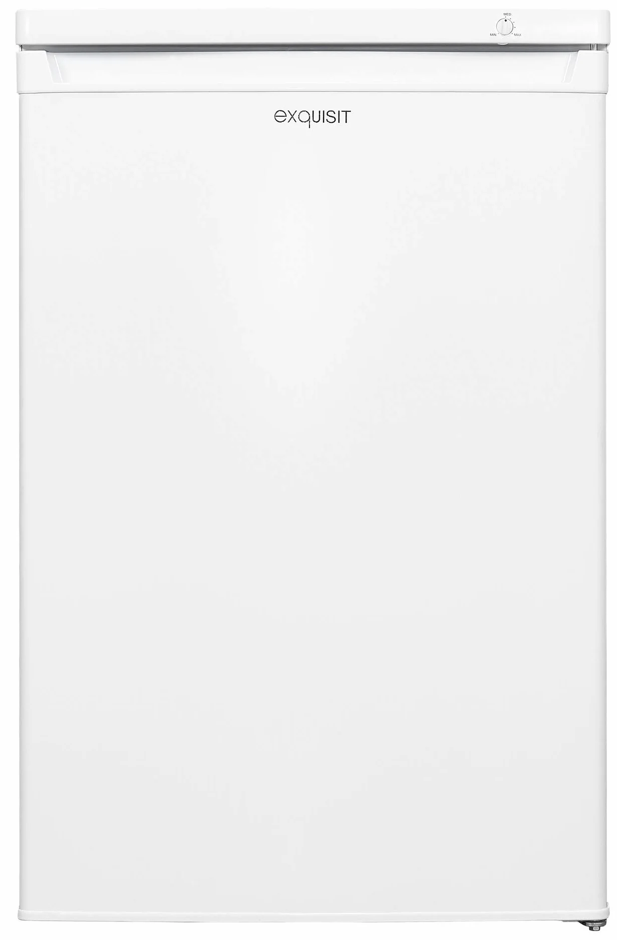 Exquisit Congelador Vertical 91L Blanco Clase E 4 Cajones Puerta Reversible Control Temperatura