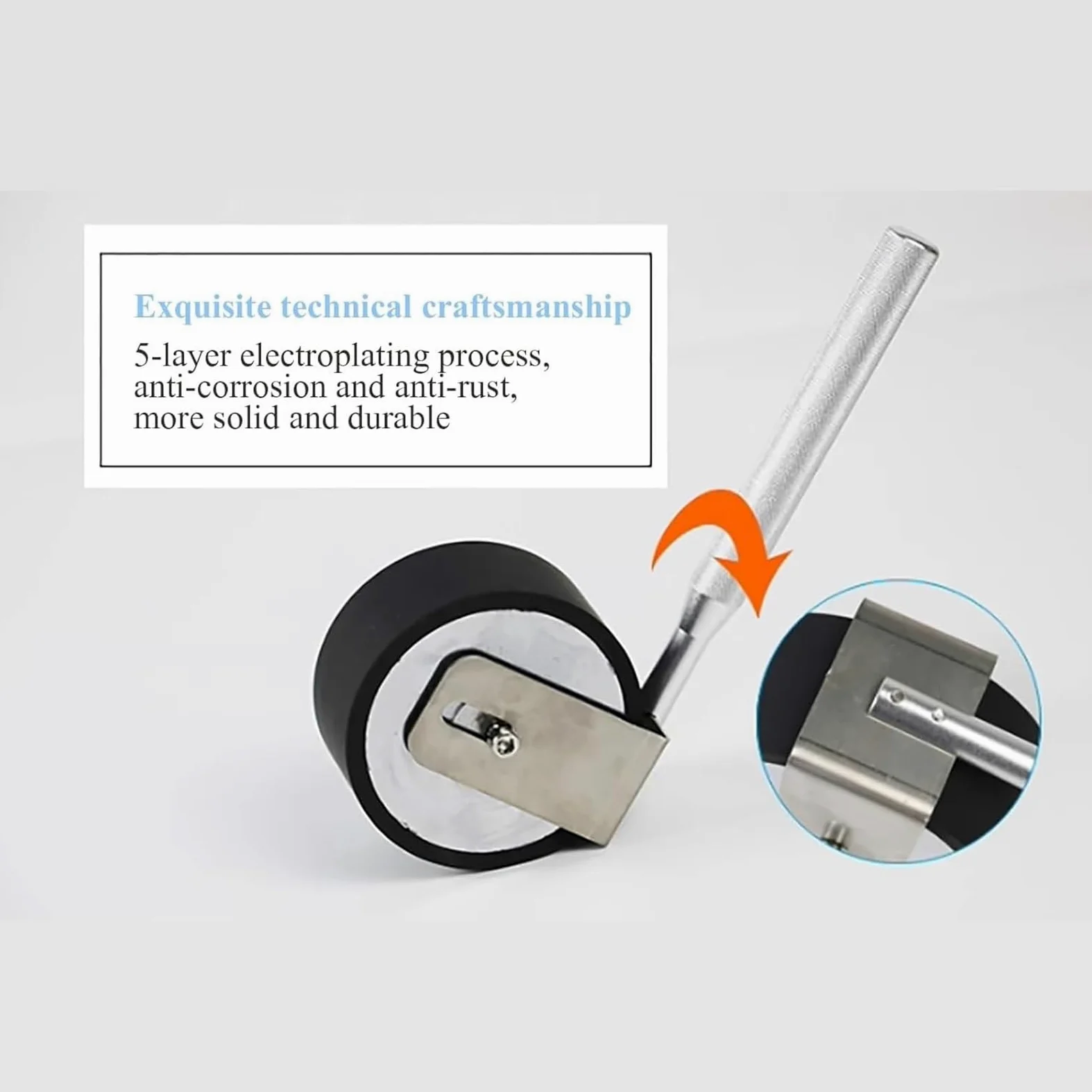 Probador manual de adhesivo de rodillo para despegar y mantener la potencia, herramienta de prueba manual de cinta sensible a la presión, 45 mm de ancho para cinta de sellado