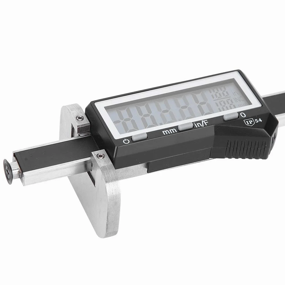 Calibrador Vernier digital, herramienta de medición electrónica de acero inoxidable, calibrador digital de precisión con conversión de unidades, IP54 para ingeniería mecánica,