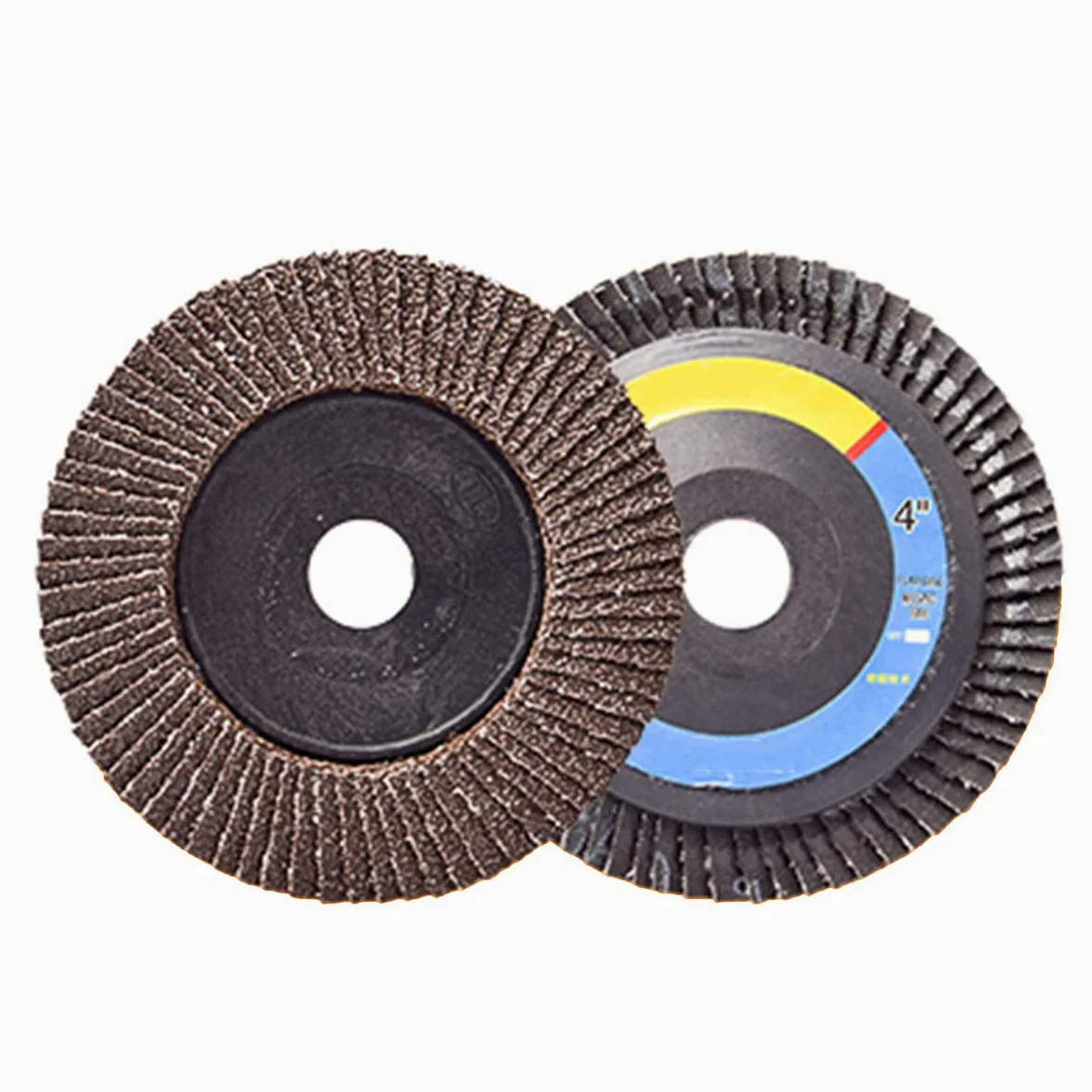 Discos abrasivos, Disco de lijado alta densidad for amoladora angular (30 unidades, grano 40, 60, 80 y 120), diámetro exterior 100 mm, del orificio 16 mm/grano 240(80 Grit)