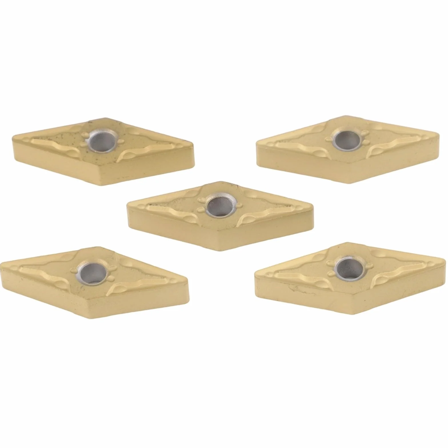 VNMG160408-MA VNMG332-MA Insertos Indexables Carburo Dorado Paquete 10