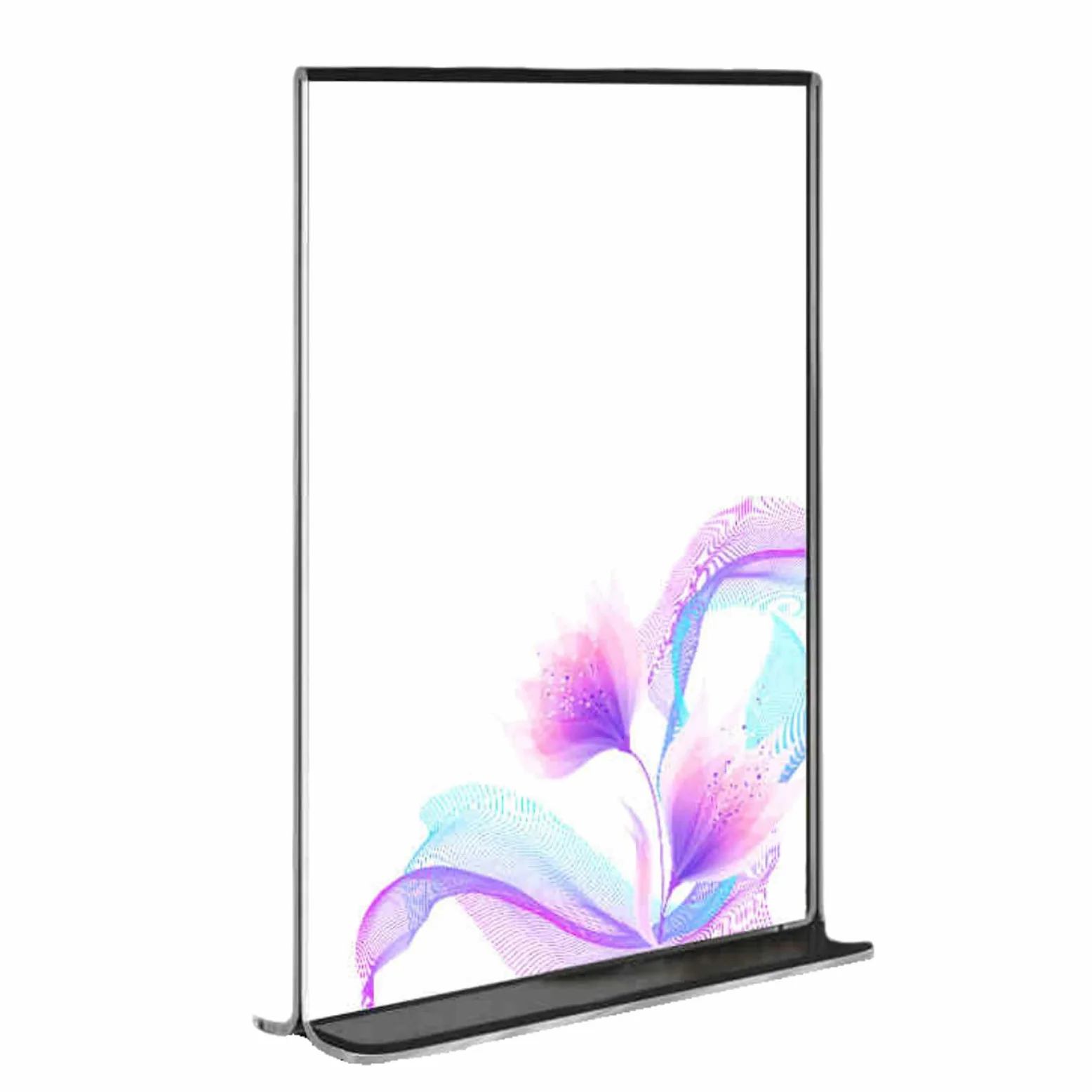 Soporte Carteles De AcríLico,Soporte para Carteles De AcríLico para MenúS,Soporte De Menú De AcríLico,Soporte para Menu Restaurante,Pantalla De Doble Cara,Apto para Restaurantes