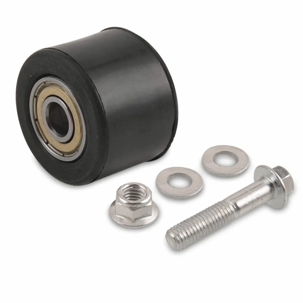 Tensor de cadena de polea 8 mm Guía de rodillo para bicicleta motocicleta ATV