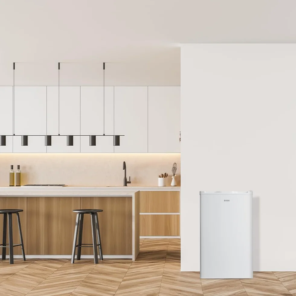 SVAN Frigorífico Refrigerador Blanco SR85501EC 102 L Puerta Reversible Clase E