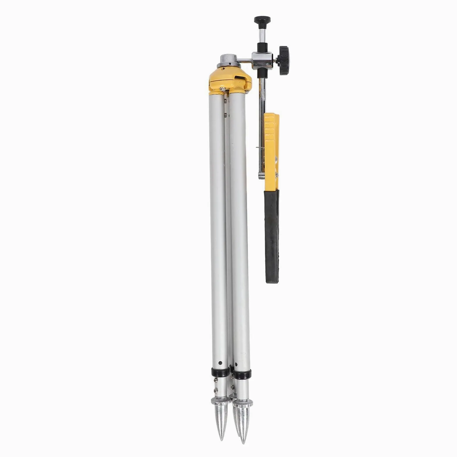 Soporte de Poste de Prisma de Estación Total, Abrazadera Ajustable Duradera para Topografía del Suelo, Aleación de Aluminio de 62-88cm