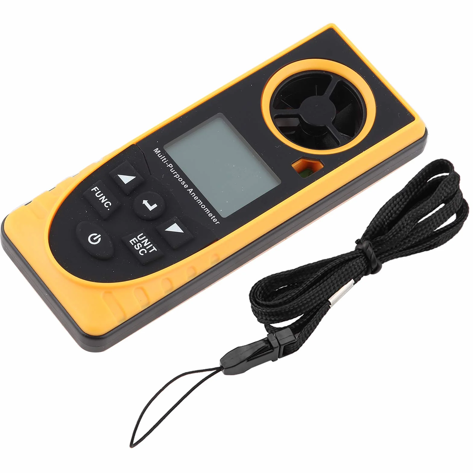 Anemómetro Digital GM8910 con Pantalla LCD Medidor de Velocidad del Viento