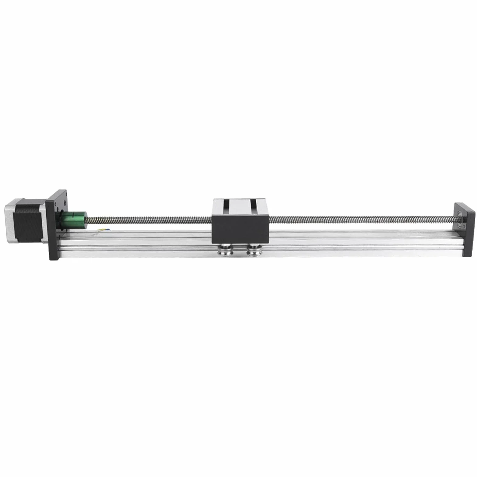 Riel guía de husillo de bolas, motor paso a paso Nema17, mesa deslizante de actuador de etapa larga con husillo de bolas 0808 + motor paso a paso Nema17 42(400mm Stroke)